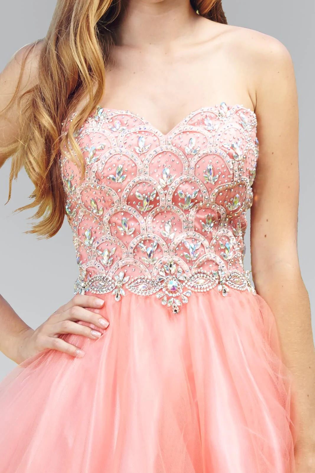 Strapless Short Prom Dress Homecoming