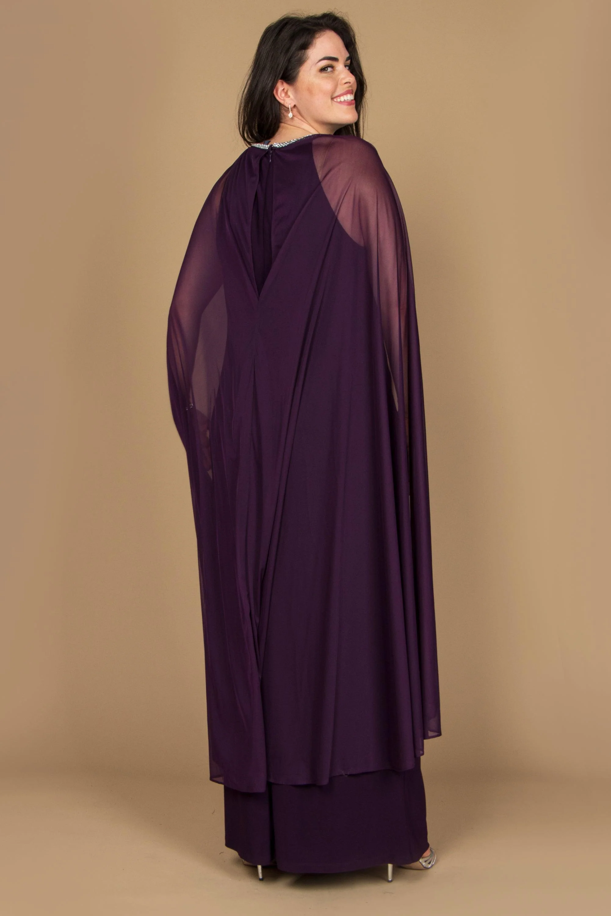 R&M Richards 2487 Long Mother Of The Bride Dress