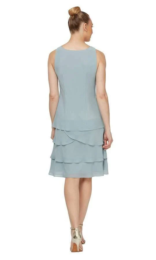 SL Fashions 9120256 Short Mother of the Bride Dress Sale