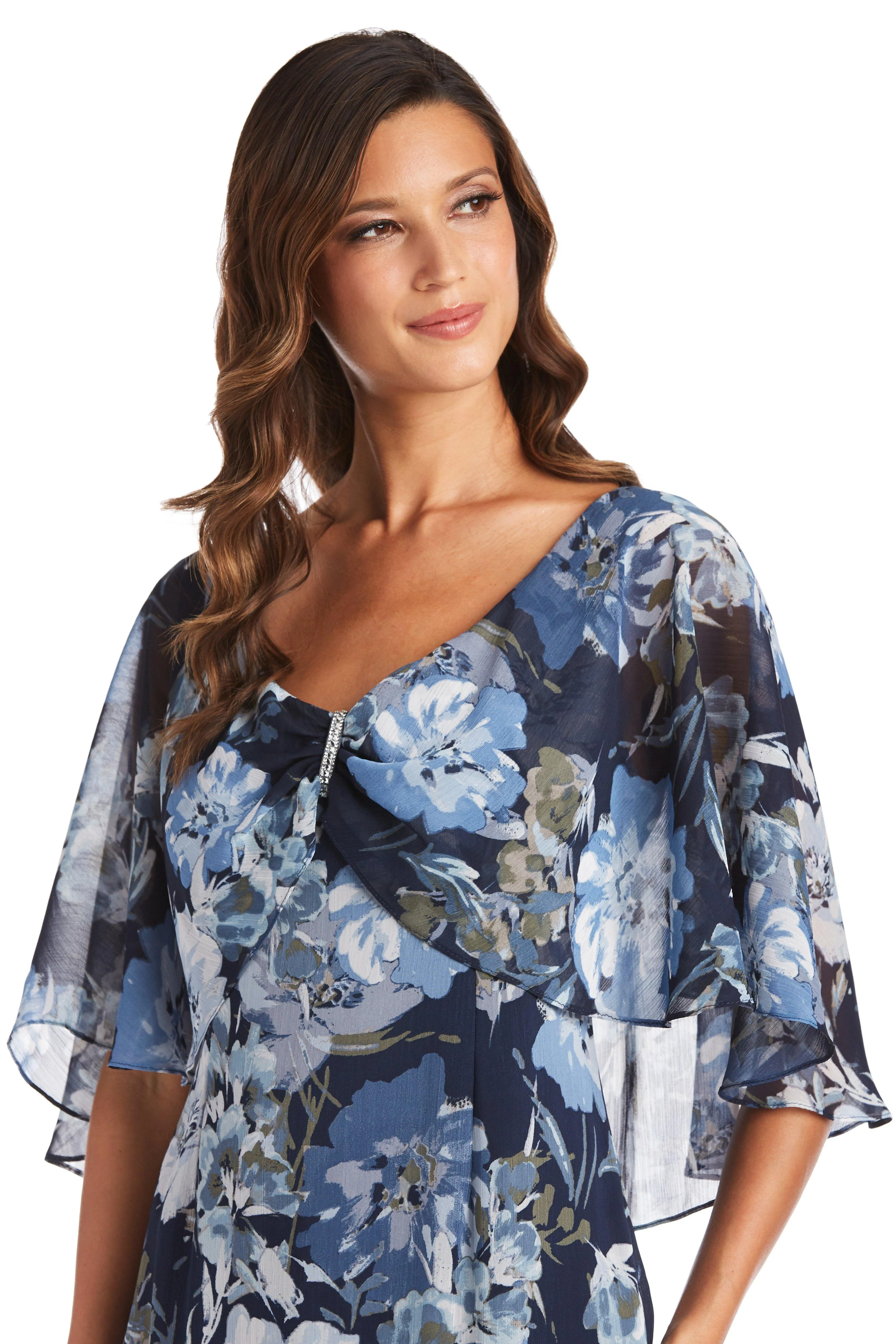 R&M Richards 7770 High Low Mother Of The Bride Gown