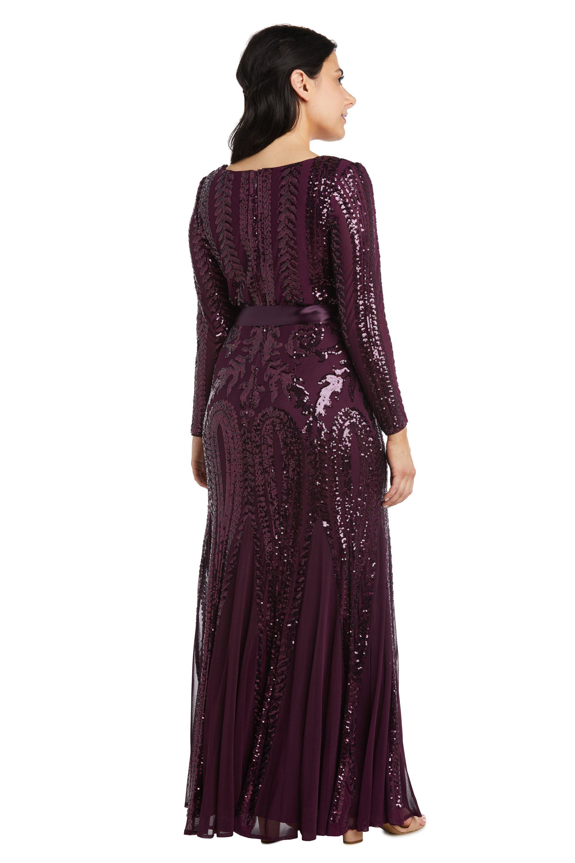 R&M Richards 5623P Long Sleeve Formal Petite Dress Sale