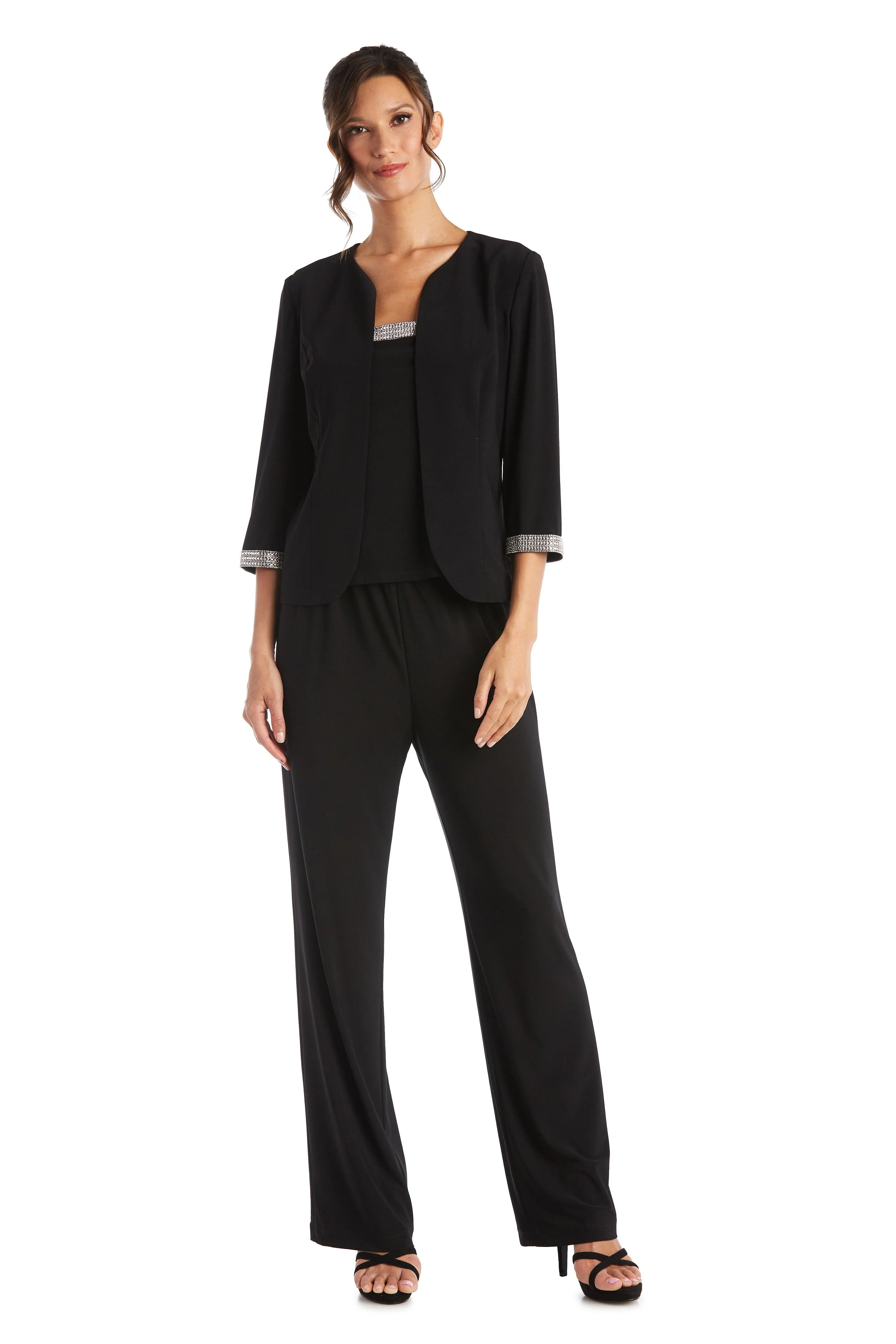 R&M Richards 7449P Formal Petite Pant Suit