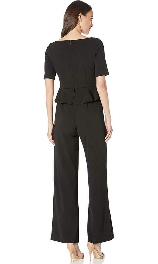 Adrianna Papell AP1E205587 Short Sleeve Jumpsuit