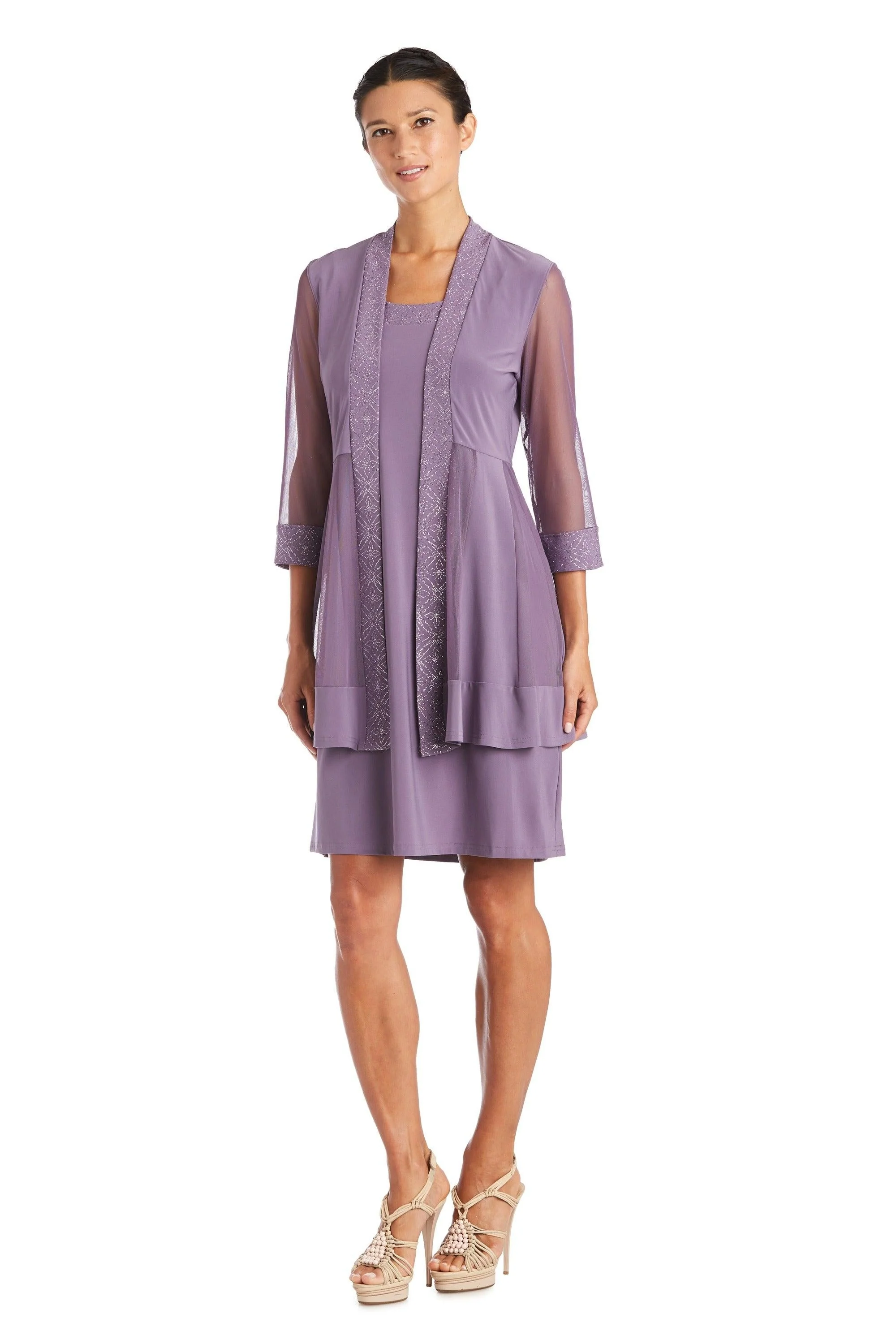 R&M Richards 8993 Short Mother Of The Bride Dress