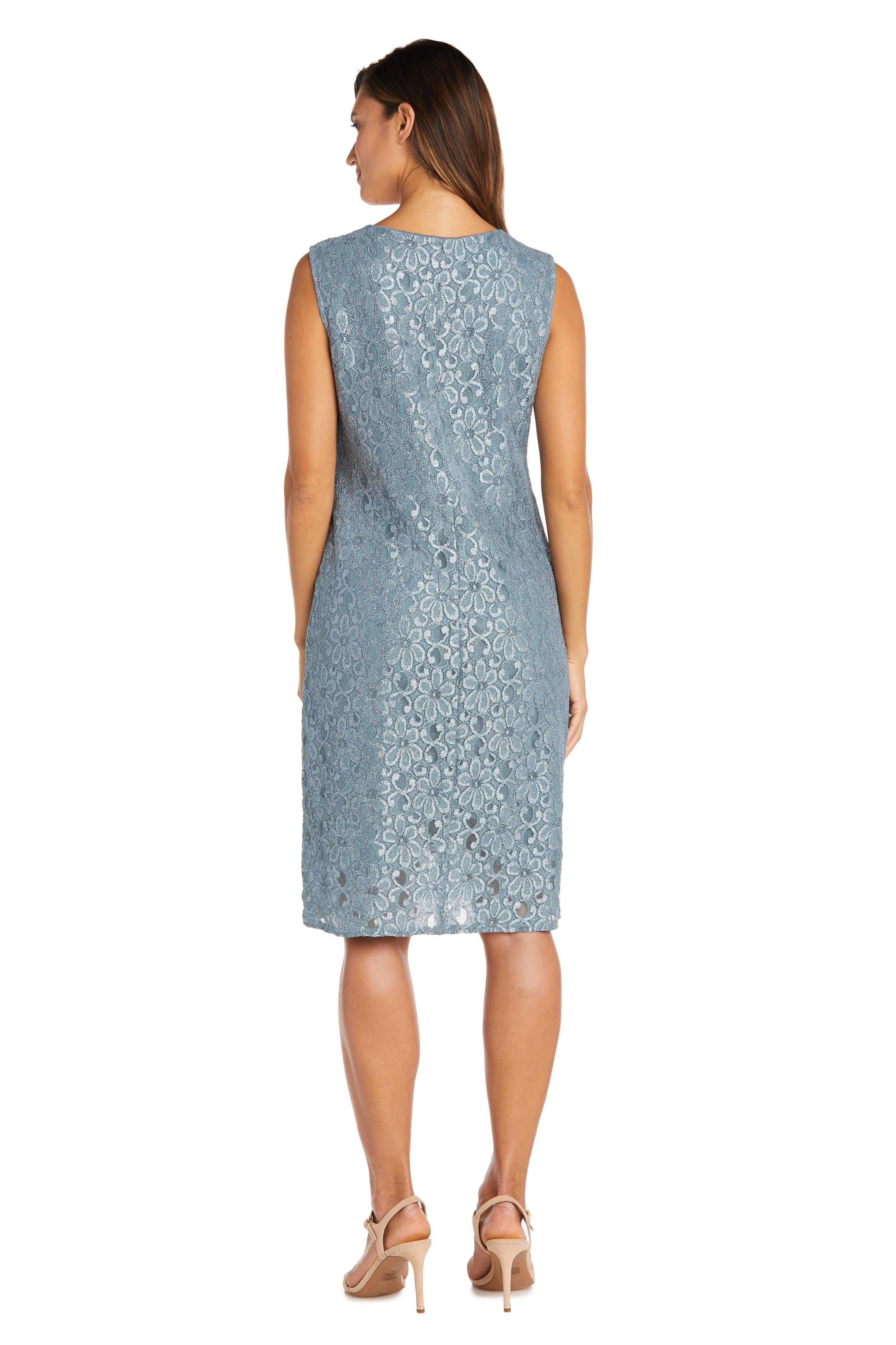 R&M Richards 2208P Short Sleeveless Petite Dress