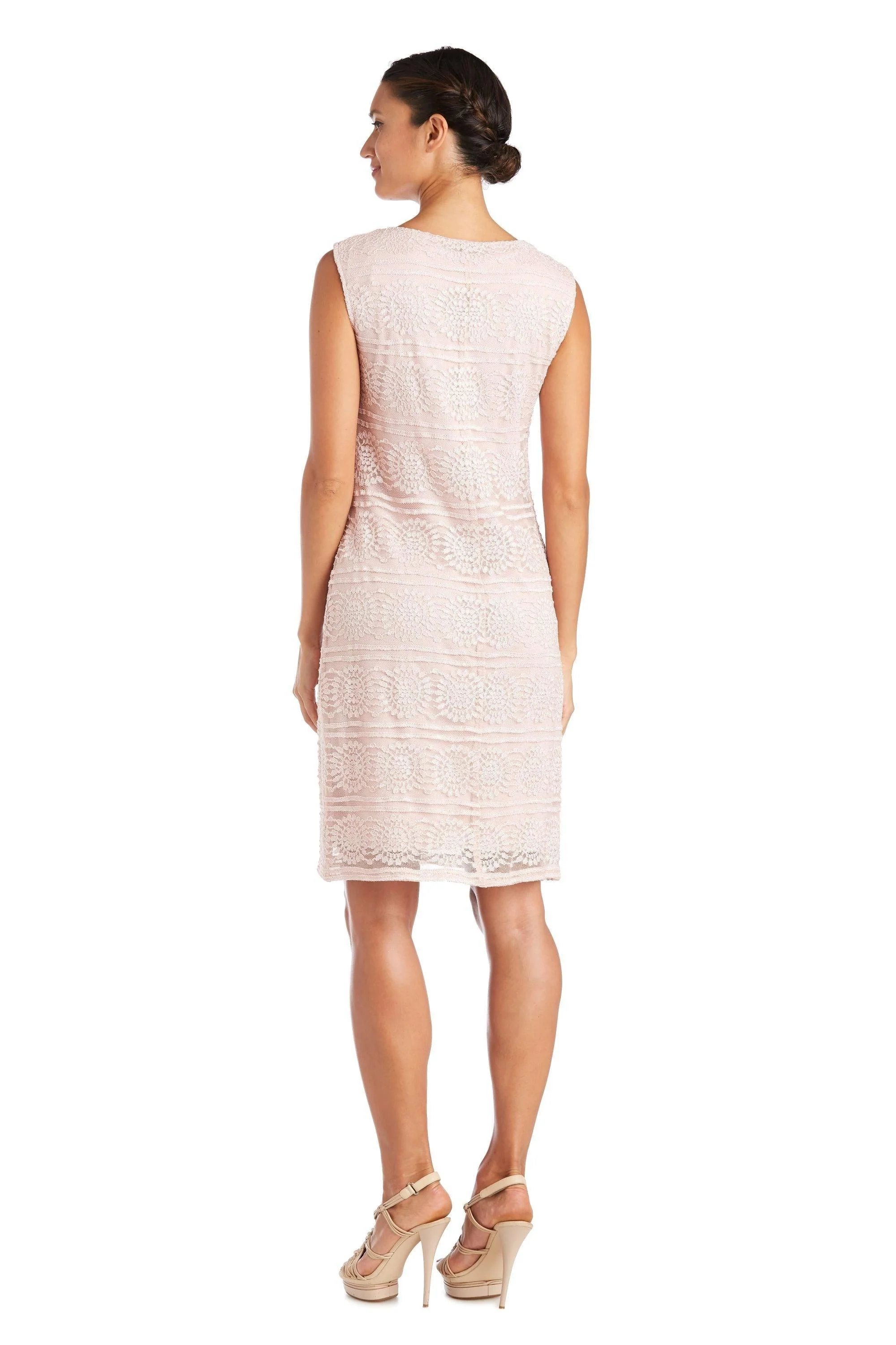 R&M Richards 5558P Mother Of The Bride Short Dress