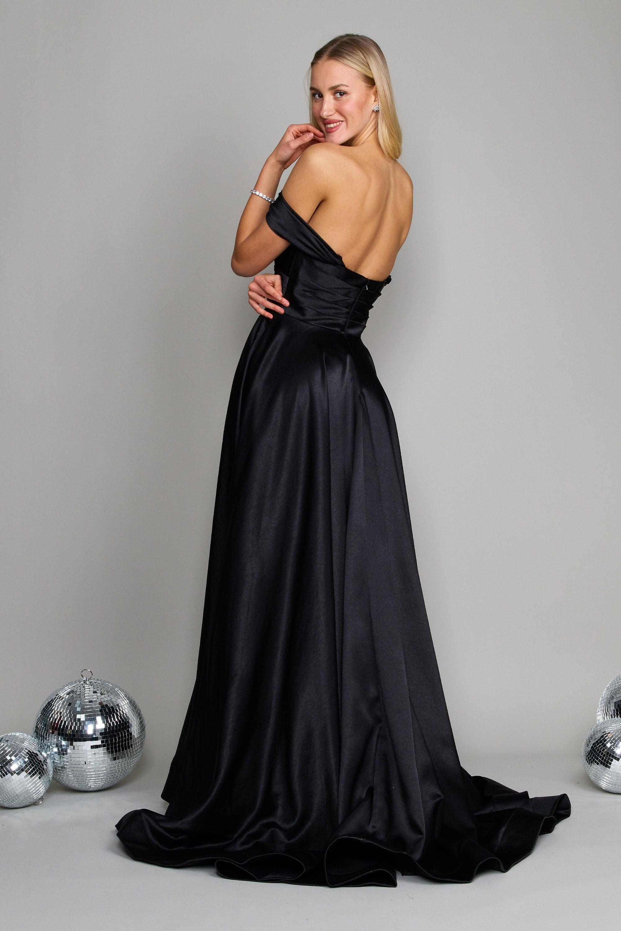 Dylan & Davids Long Formal Black Tie Ball Gown