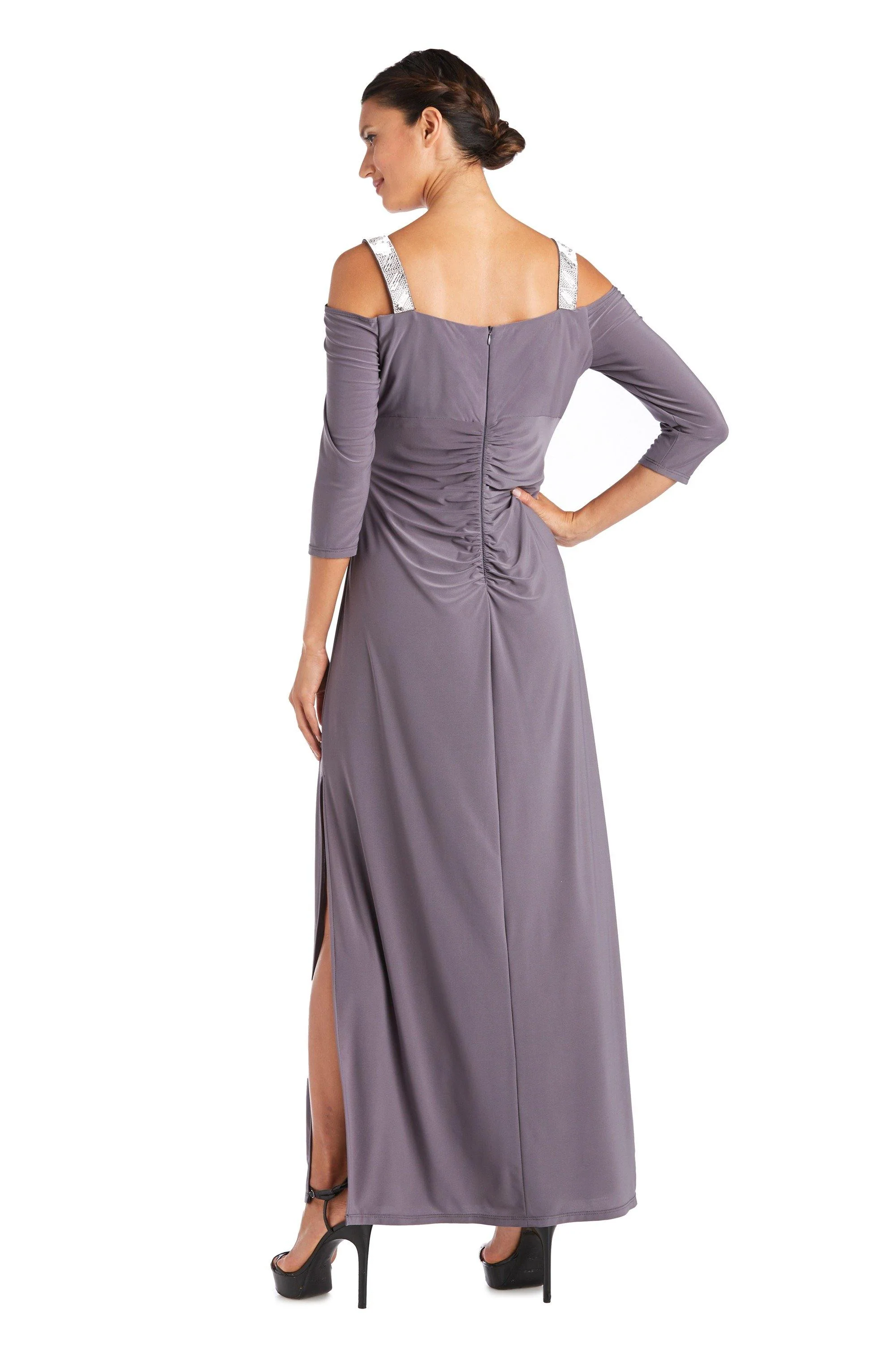 R&M Richards 5659 Long Formal Mother Of The Bride Dress
