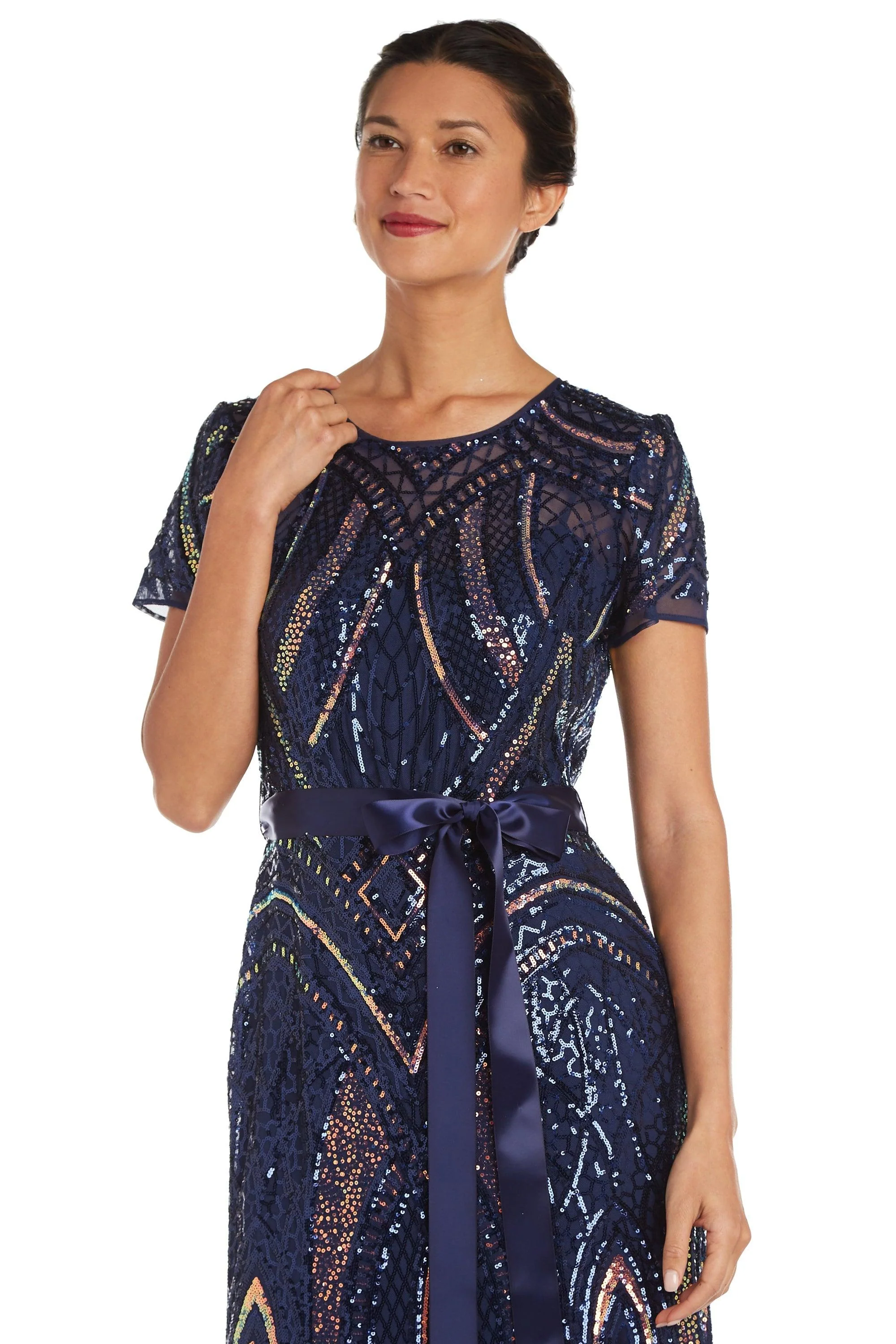 R&M Richards 7965 Mother Of The Bride Long Gown