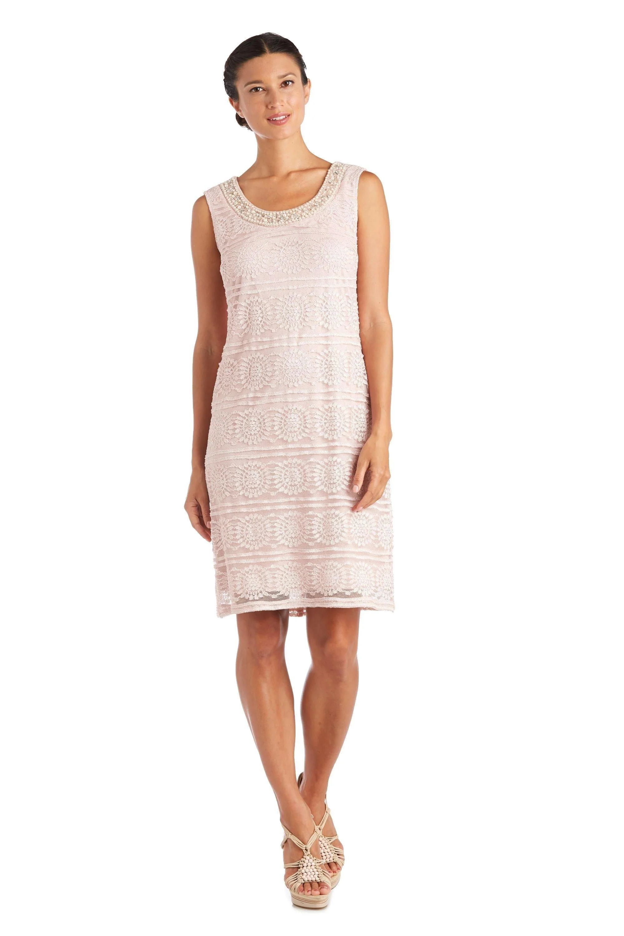 R&M Richards 5558P Mother Of The Bride Short Dress