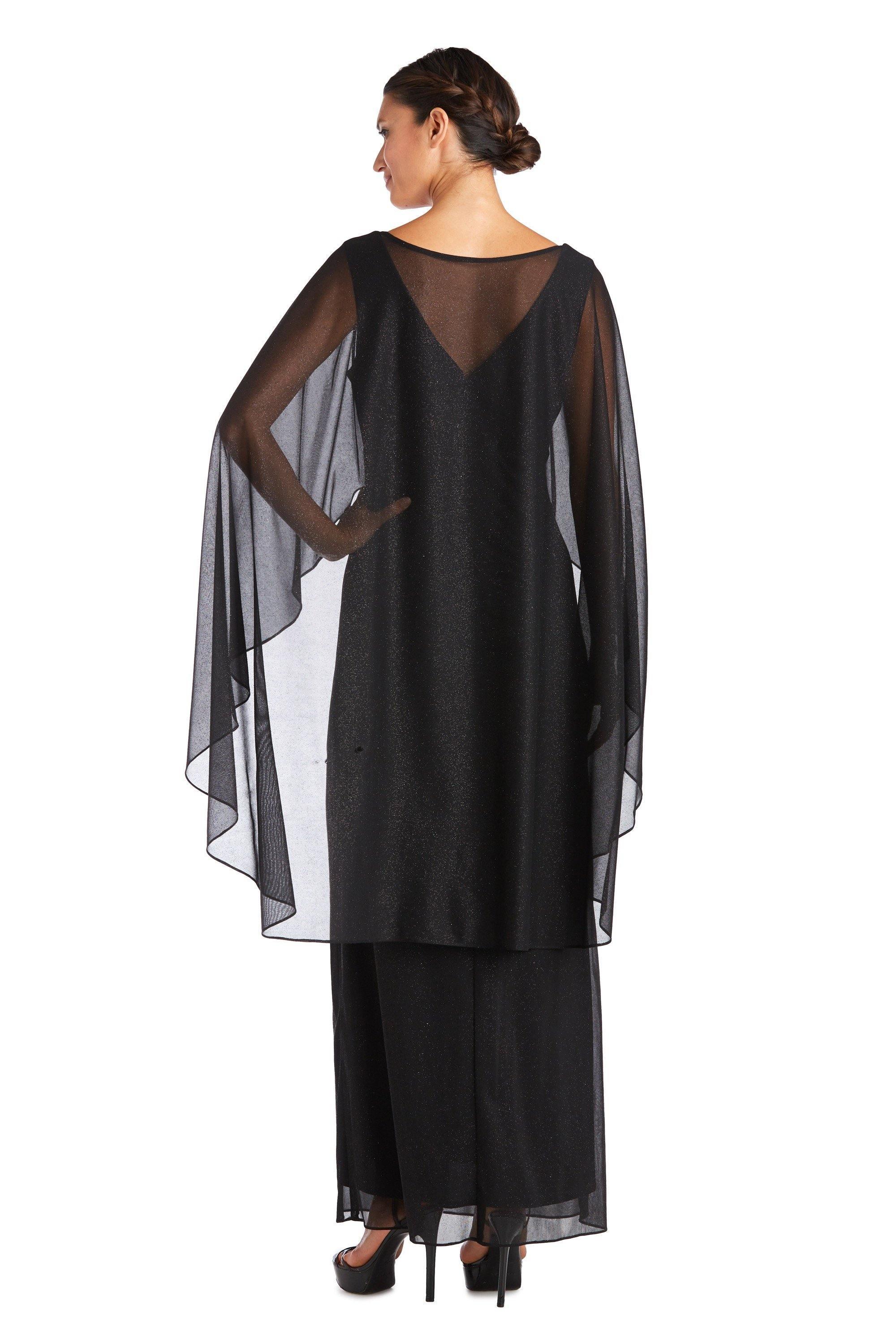R&M Richards 2384 Long Mother Of Bride Cape Dress Sale