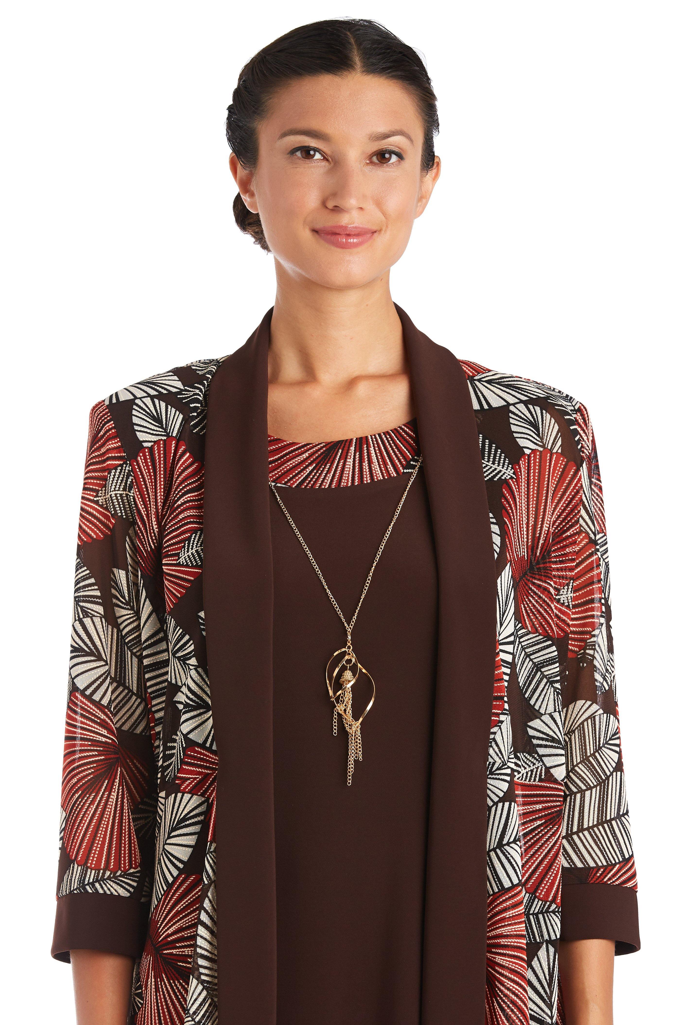 R&M Richards 7503 Short Mother Of The Bride Dress