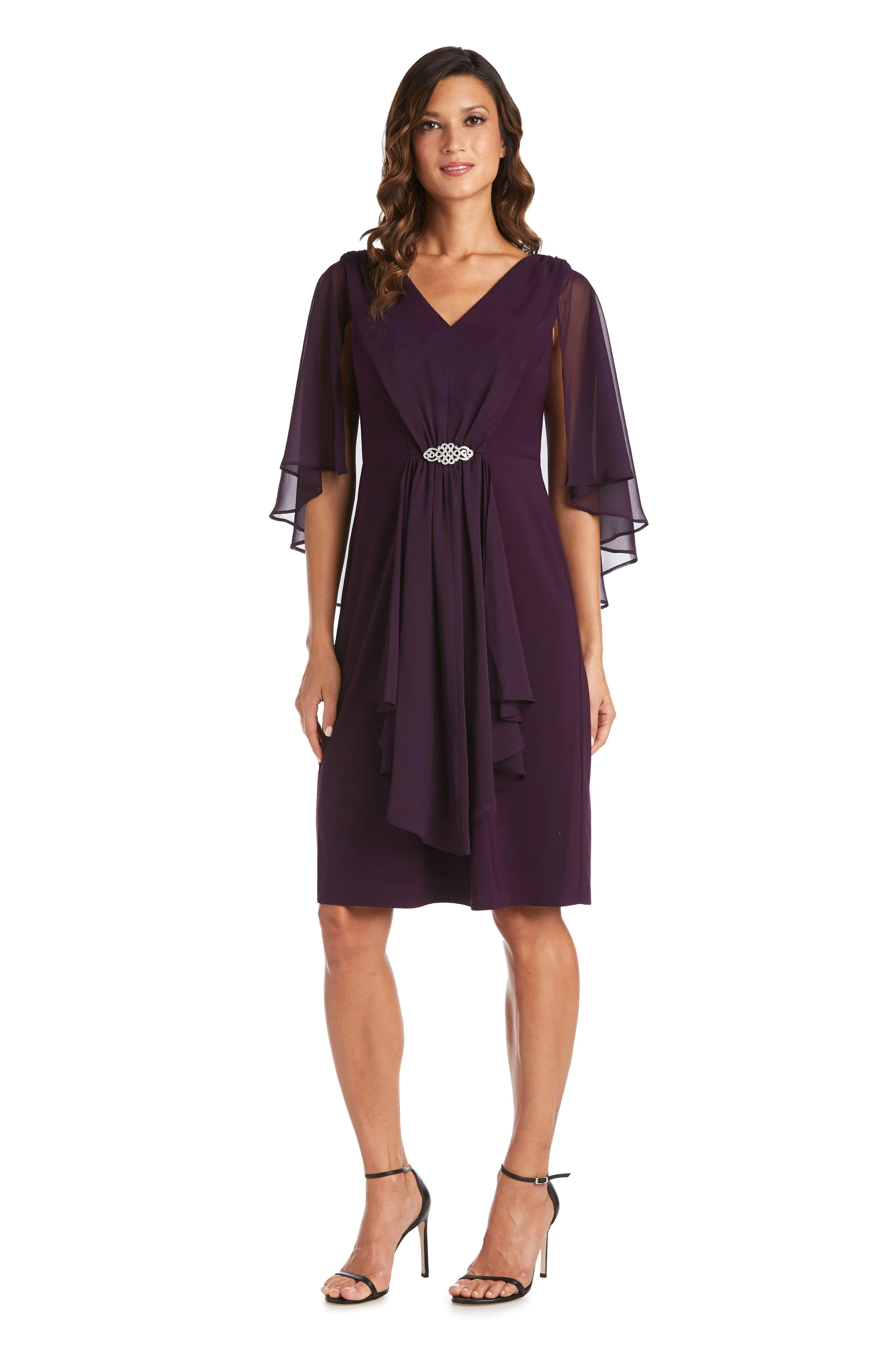 R&M Richards 7367 Short Mother Of The Bride Dress