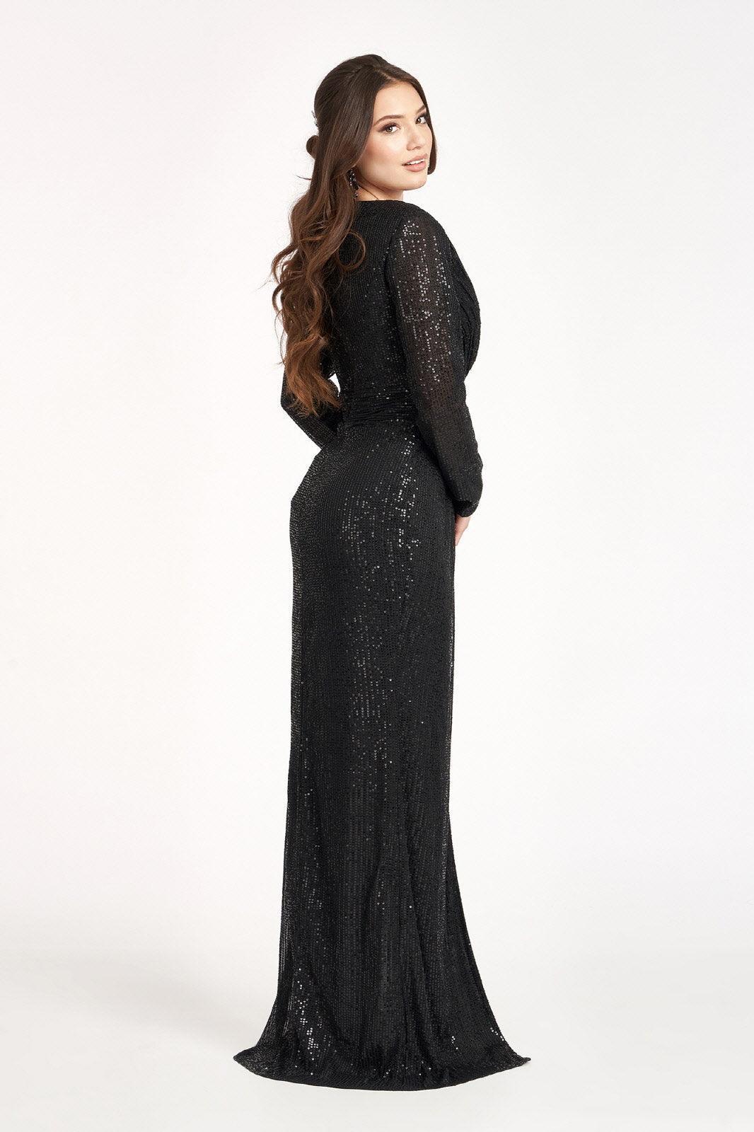 Long Sleeve Formal Mermaid Evening Dress Sale