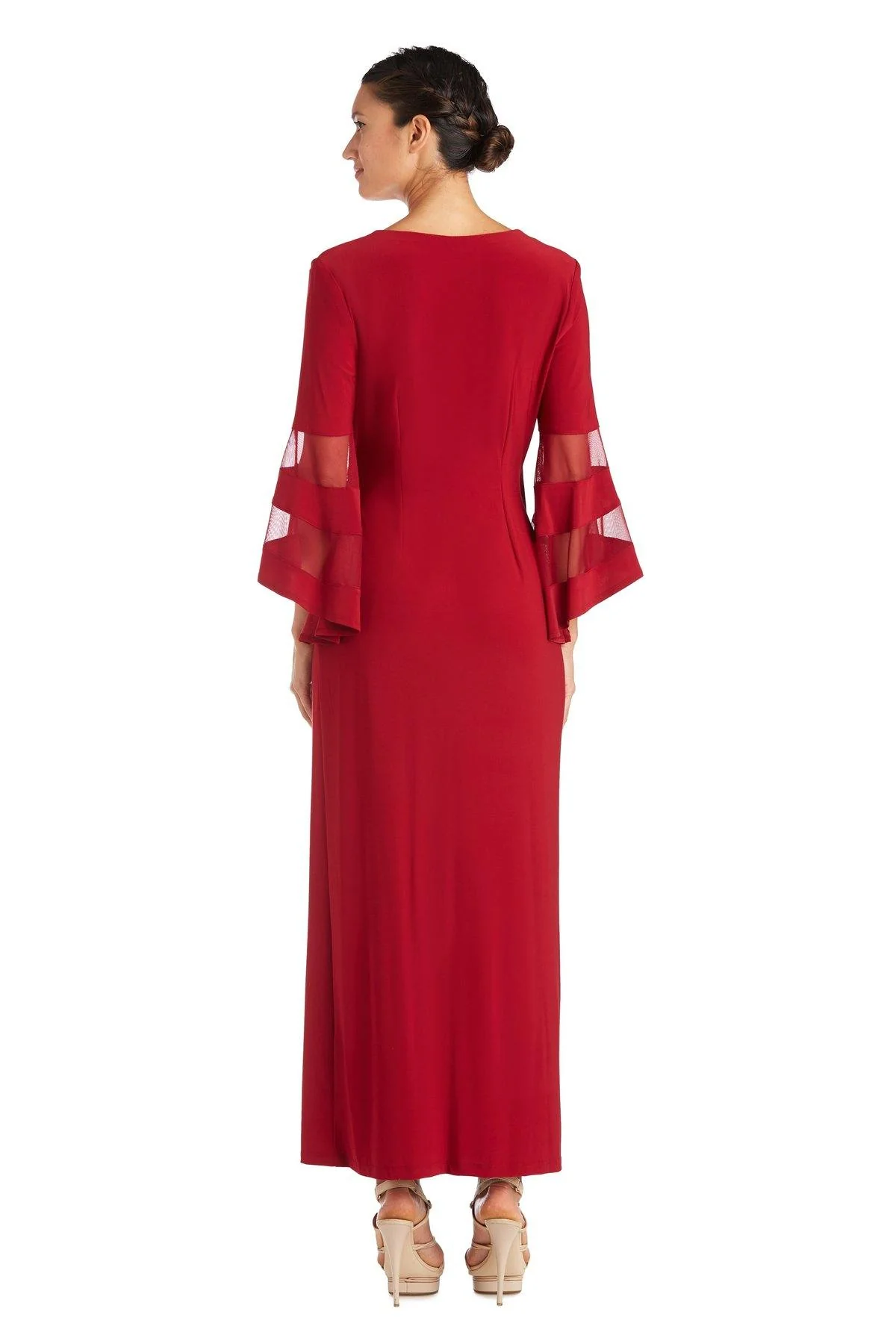 R&M Richards 3641 Crossover Maxi Dress Sale