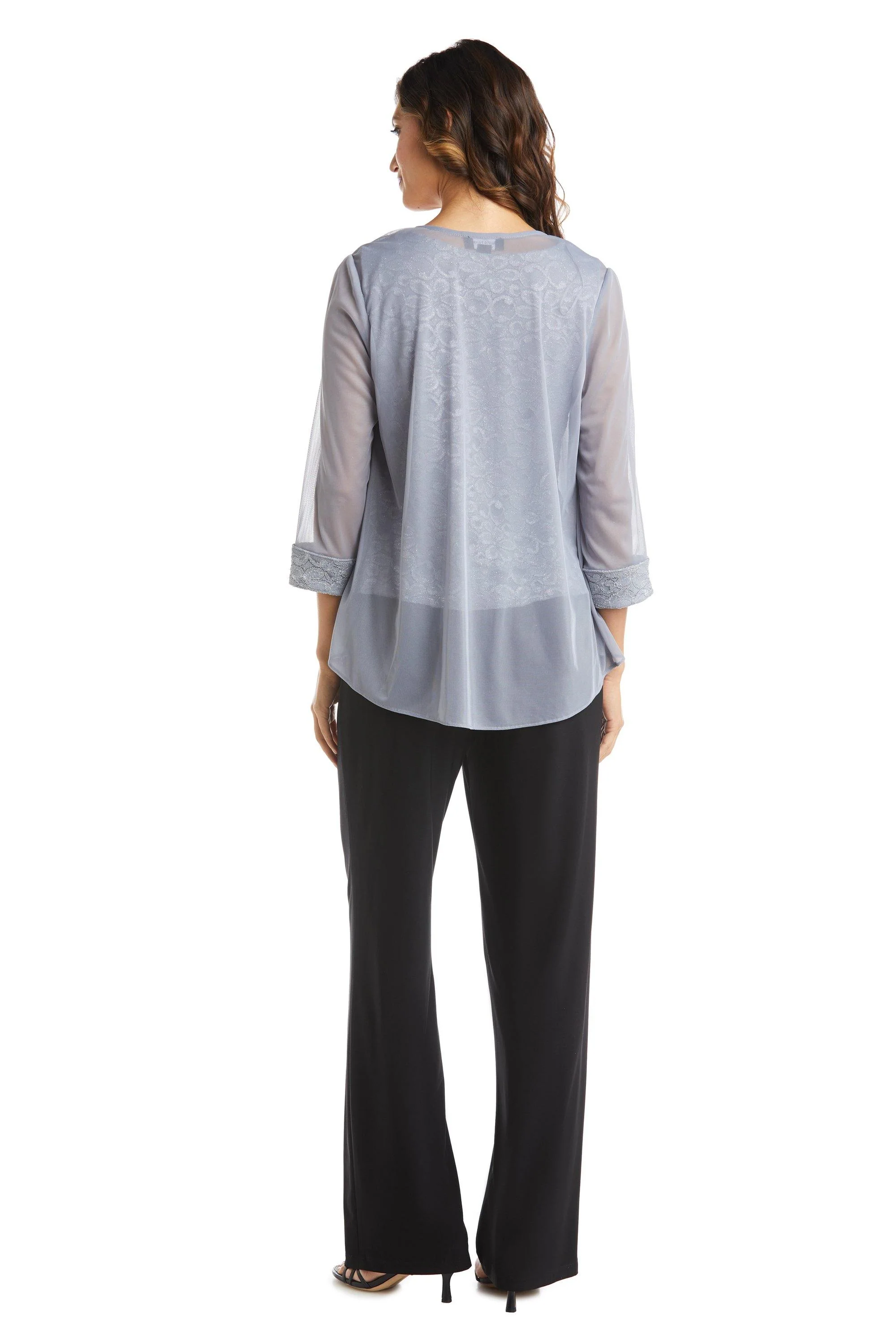 R&M Richards 5988 Two Piece Set Beaded Top