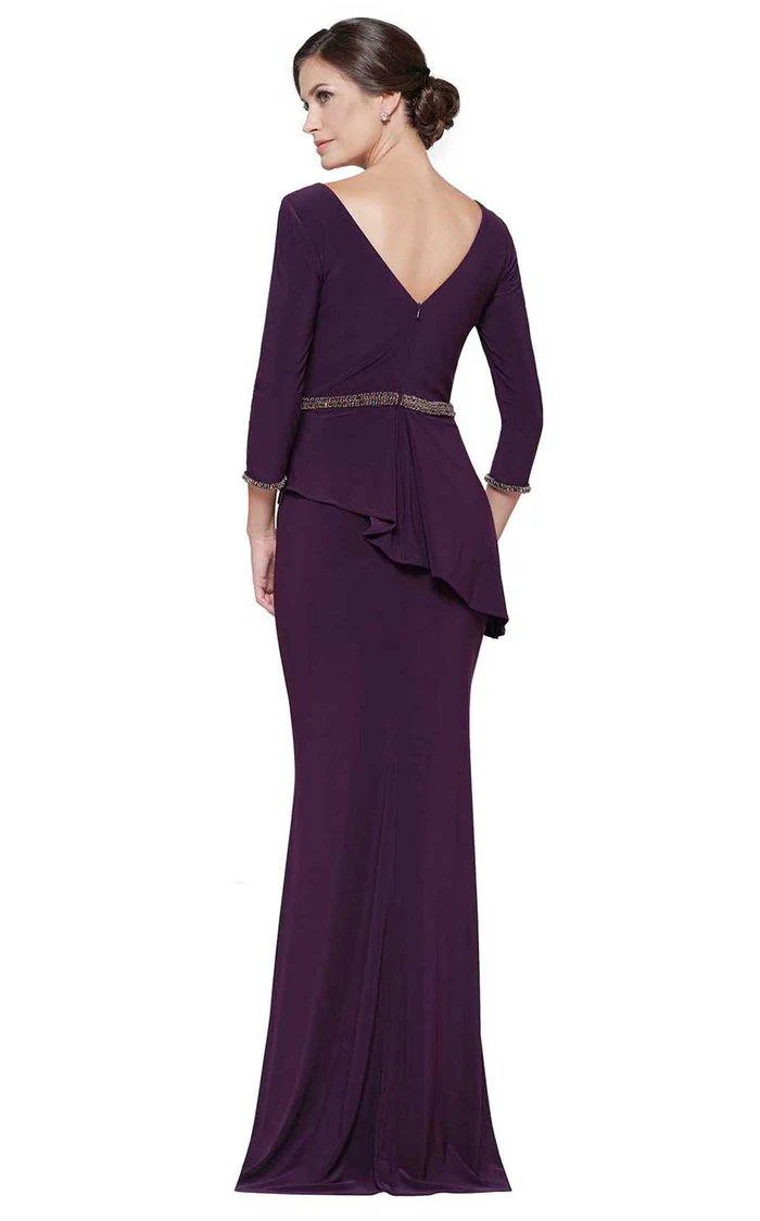 Rina Di Montella Formal Long Sleeve Dress