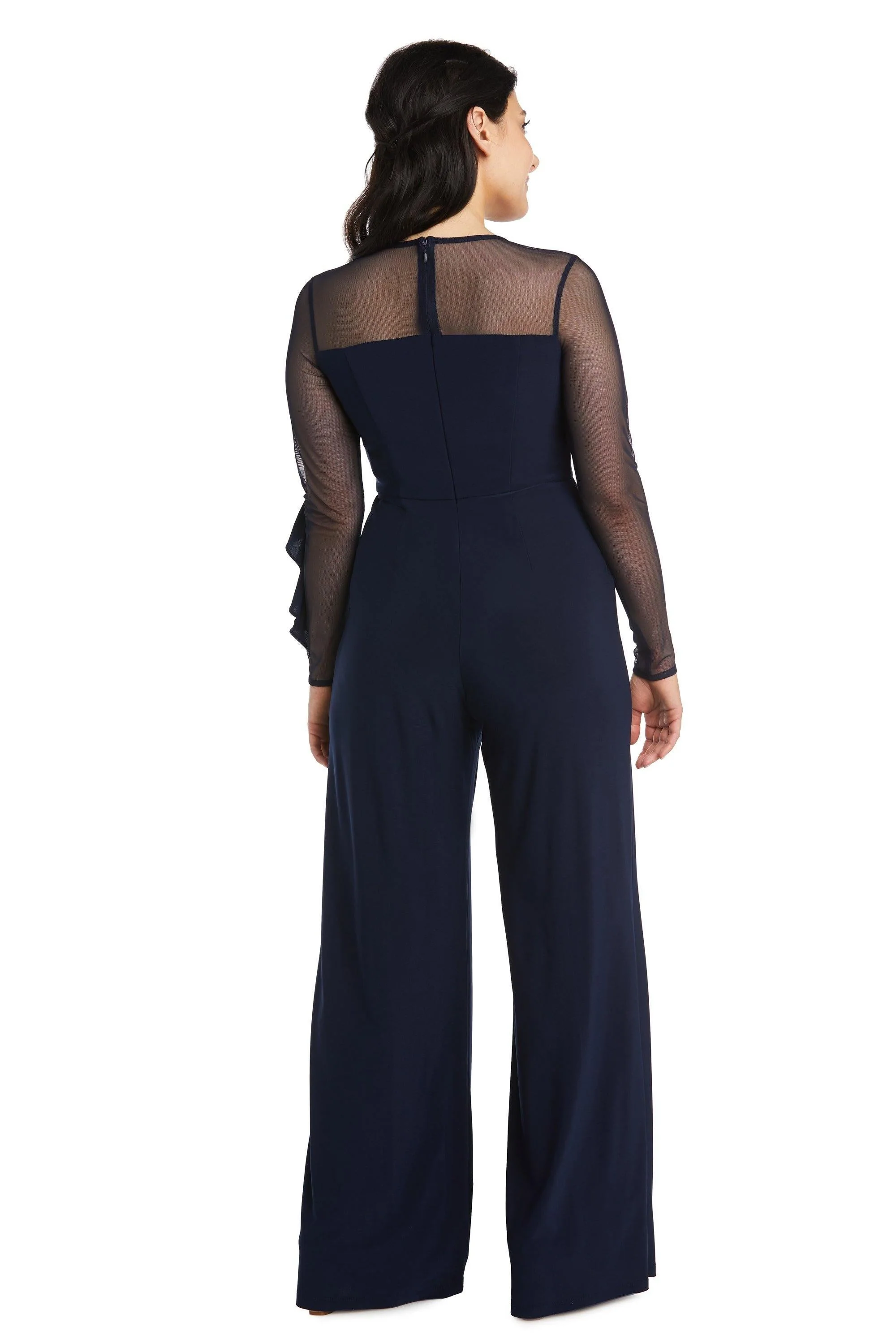 R&M Richards 2308P Long Sleeve Petite Jumpsuit Sale