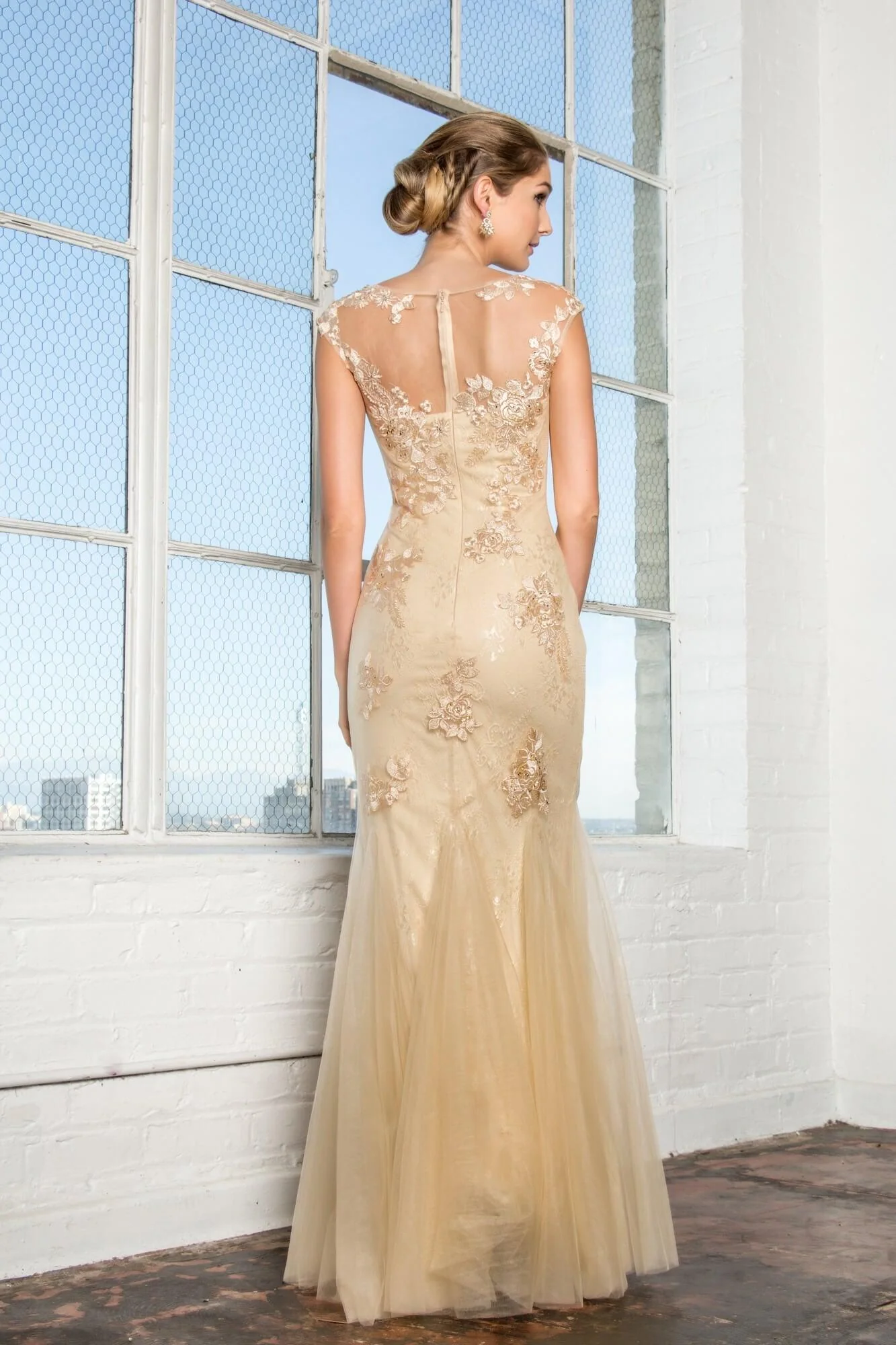 Prom Long Formal Evening Trumpet Dress