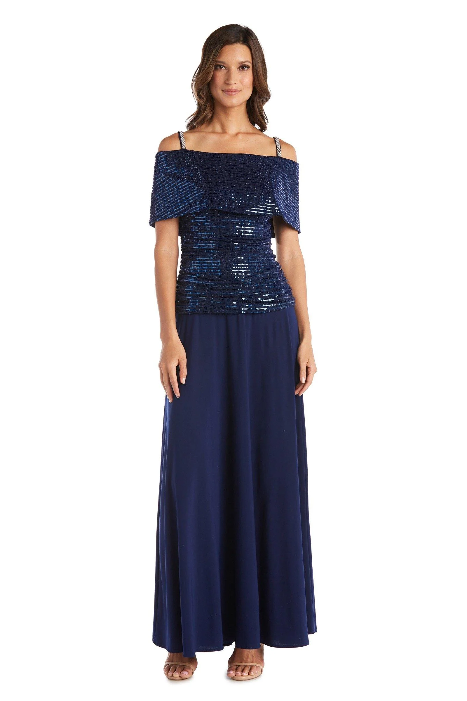 R&M Richards 7047 Long Formal Mother Of The Bride Dress