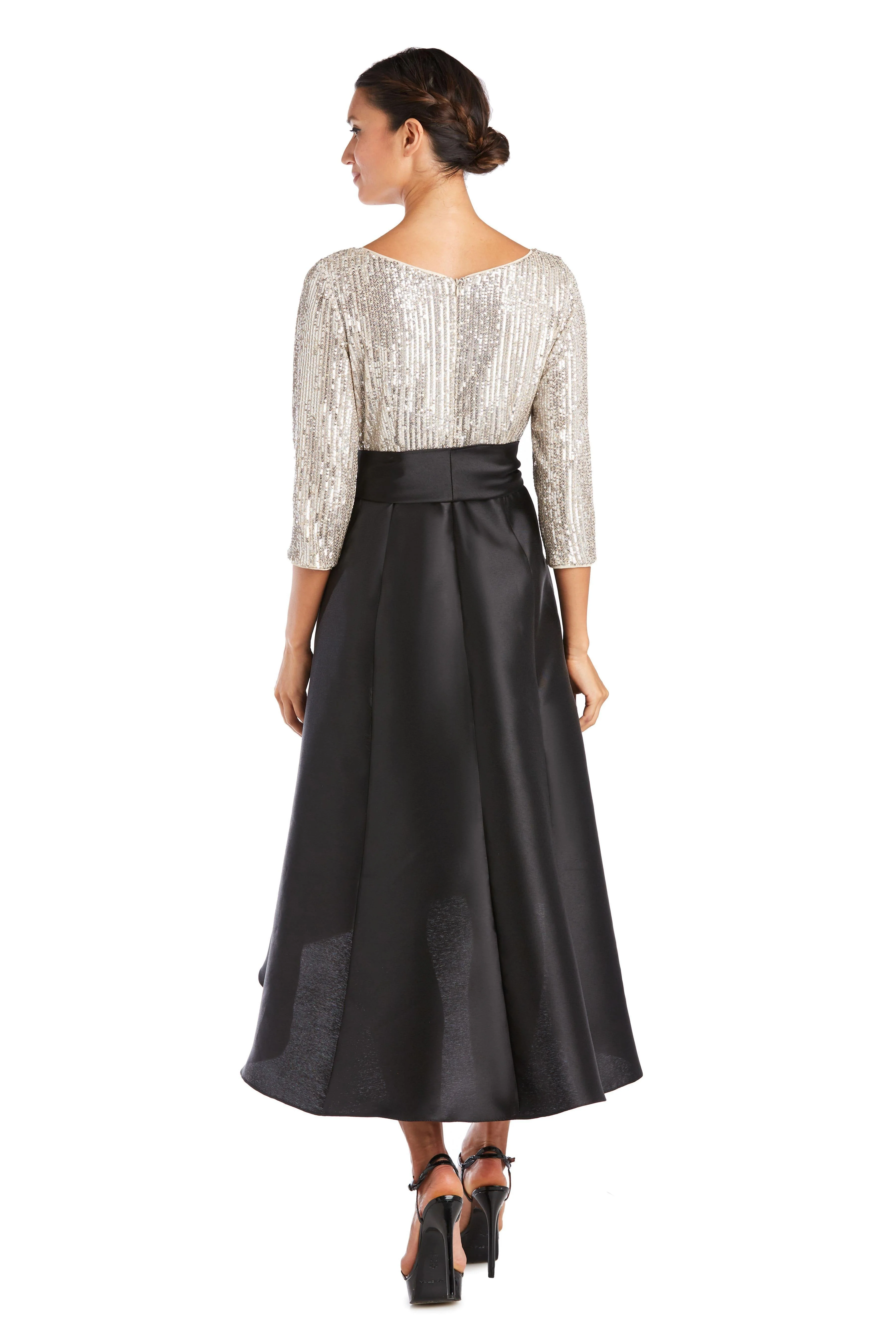 R&M Richards 7411 Sequin High Low Dress Sale
