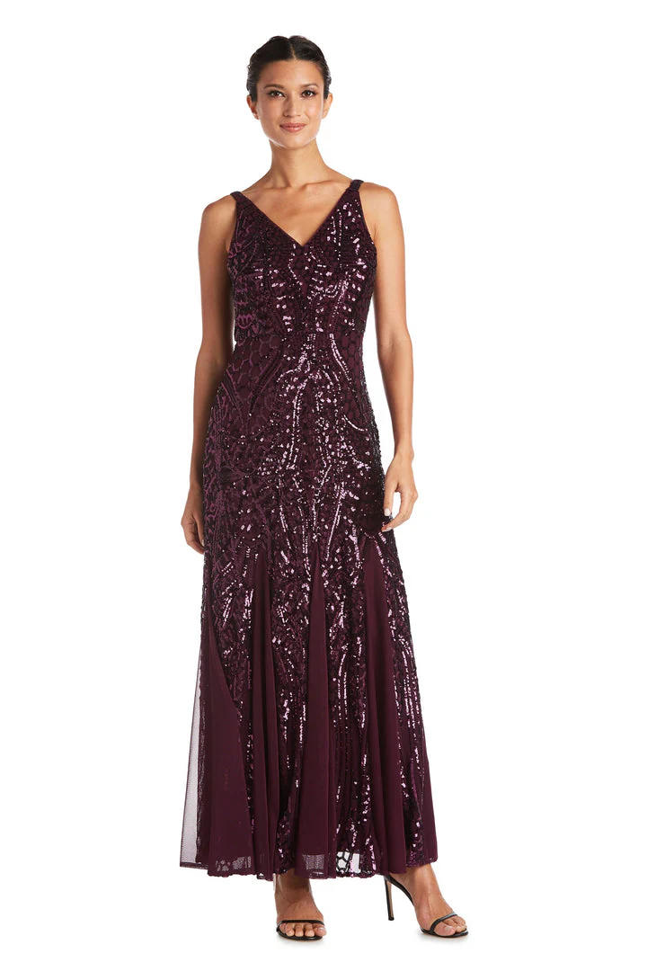 Nightway Long Formal Sequins Dress 21685
