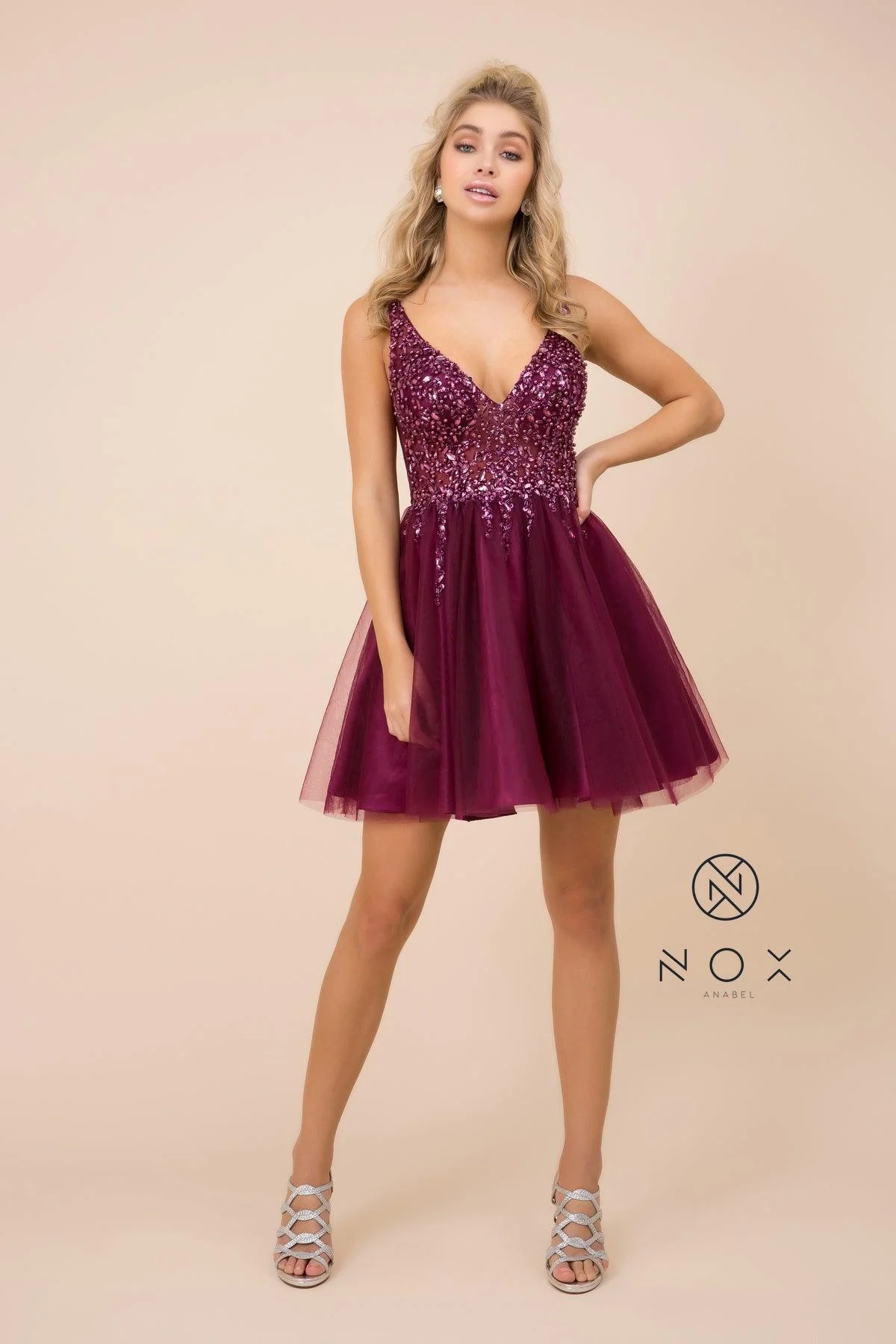 Sleeveless Short Prom Dress Homecoming