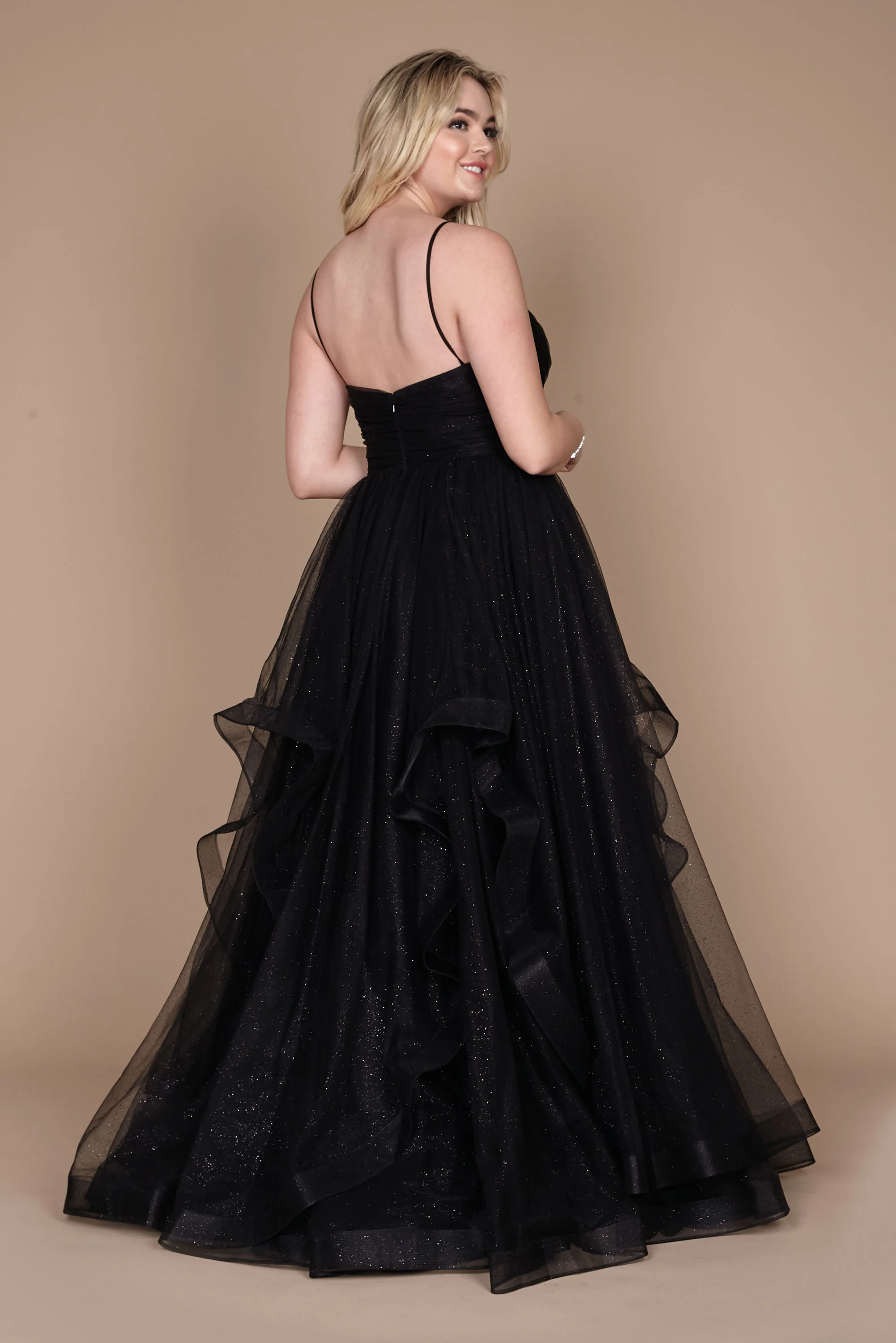 Dylan & Davids Sparkling Long Formal Ball Gown
