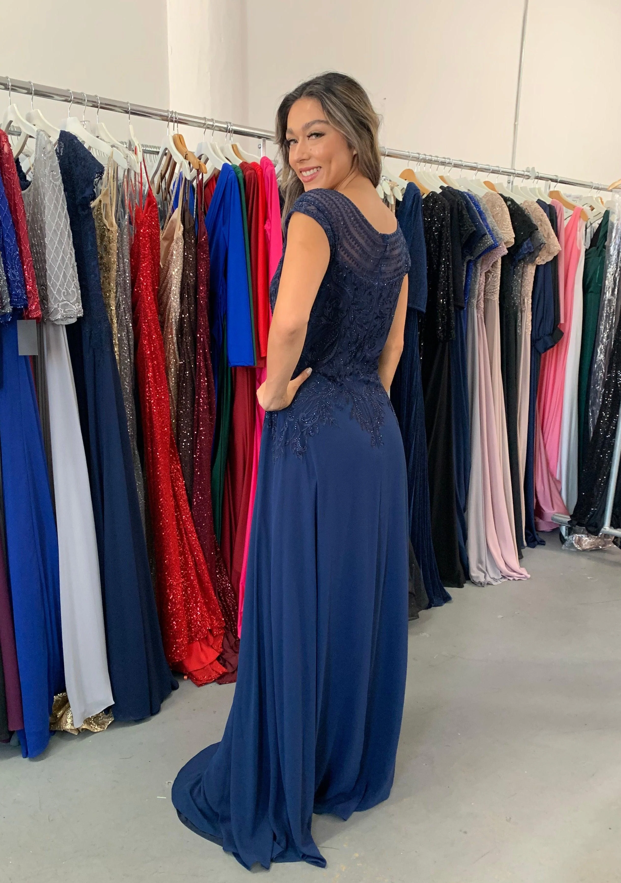 Mother of the Bride Long Dress Size 6