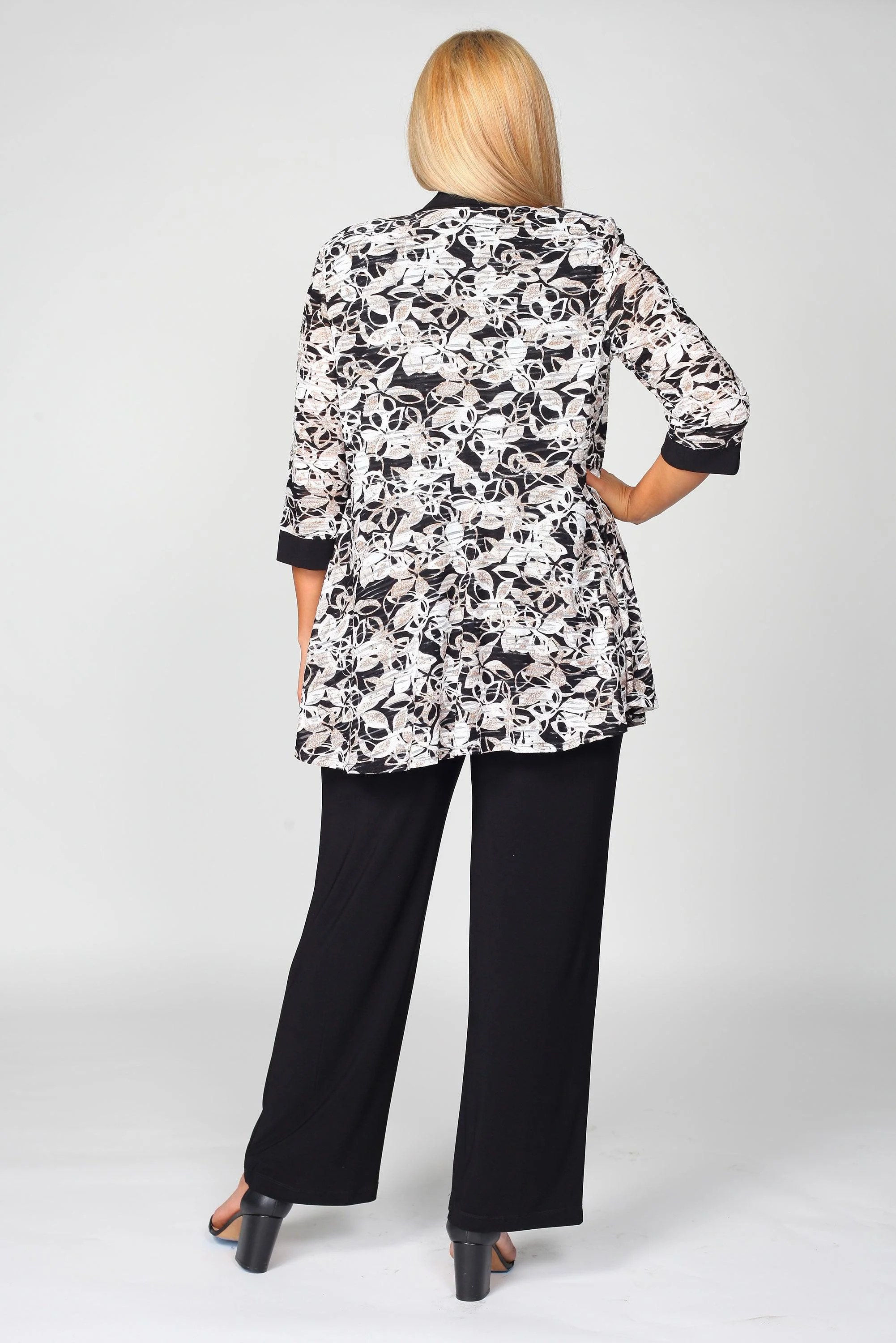 R&M Richards 5552 Long Floral Pant Set