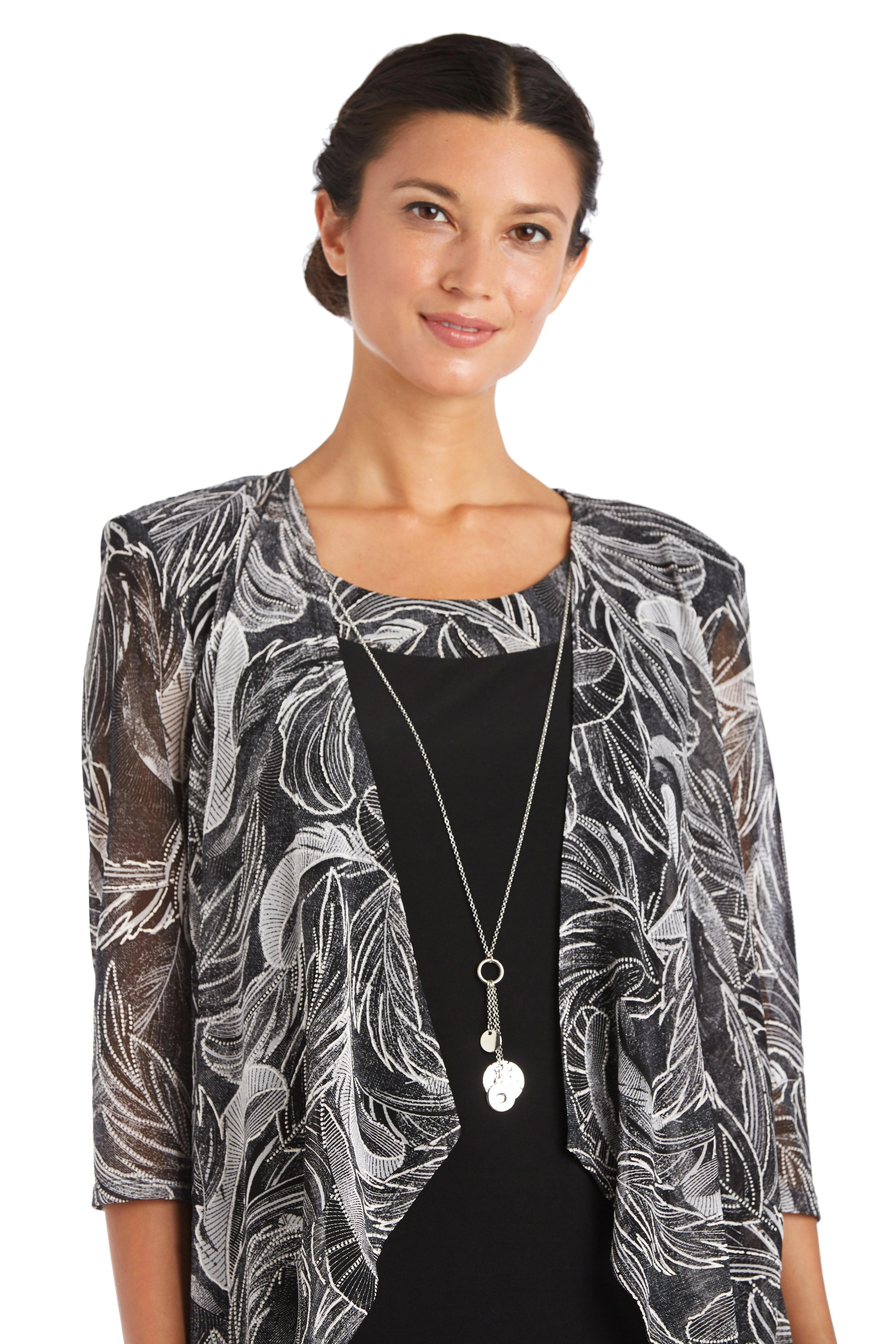 R&M Richards 7437 Short Mother Of The Bride Dress