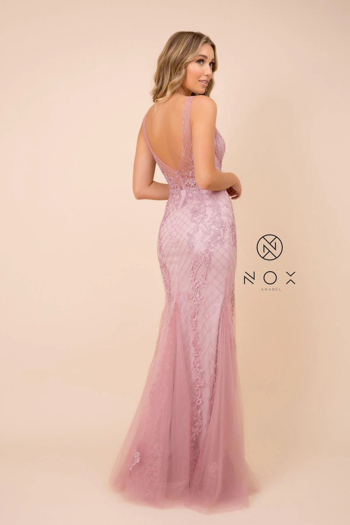 Long Formal Sleeveless Mermaid Prom Dress