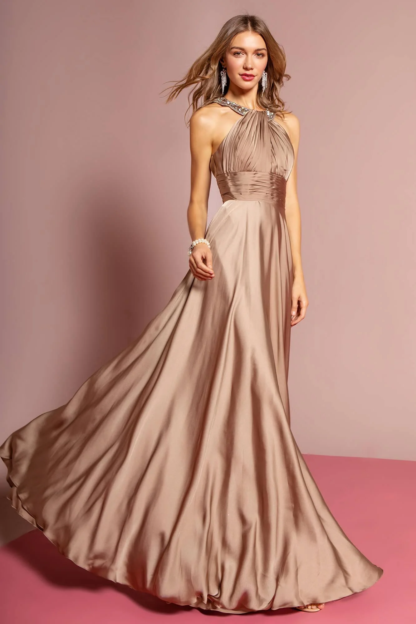 Flowey Long Prom Dress Formal