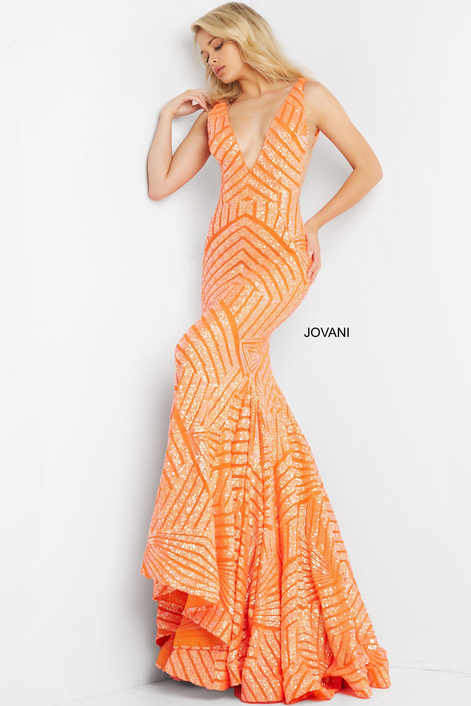 Jovani 59762 Sleeveless Long Fitted Formal Gown Sale