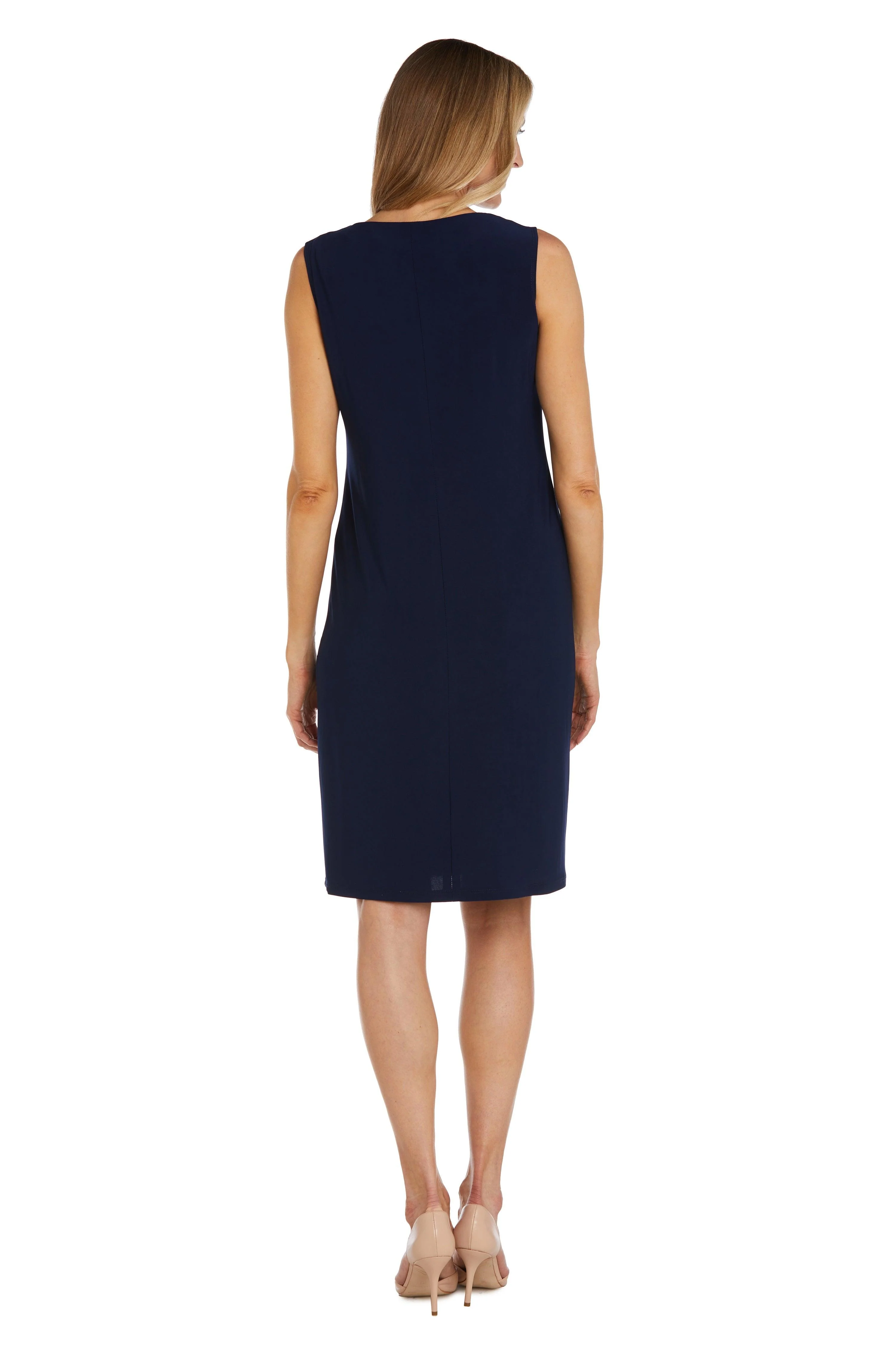 R&M Richards 9729P Short Piece Petite Jacket Dress