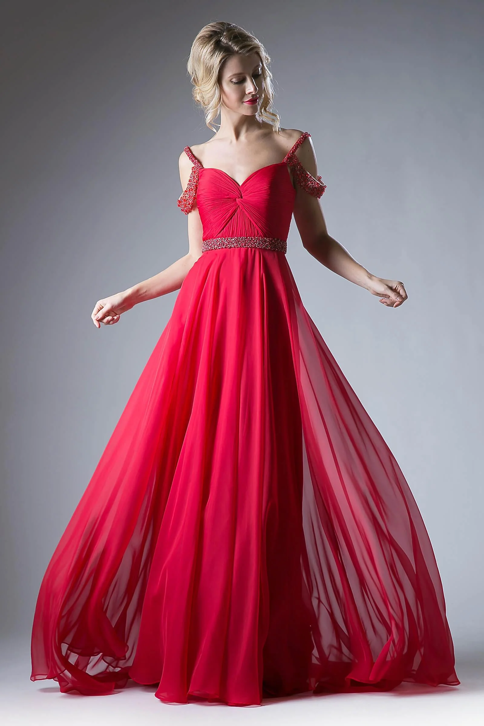 Cinderella Divine P211 Prom Long Formal Off Shoulder Evening Dress