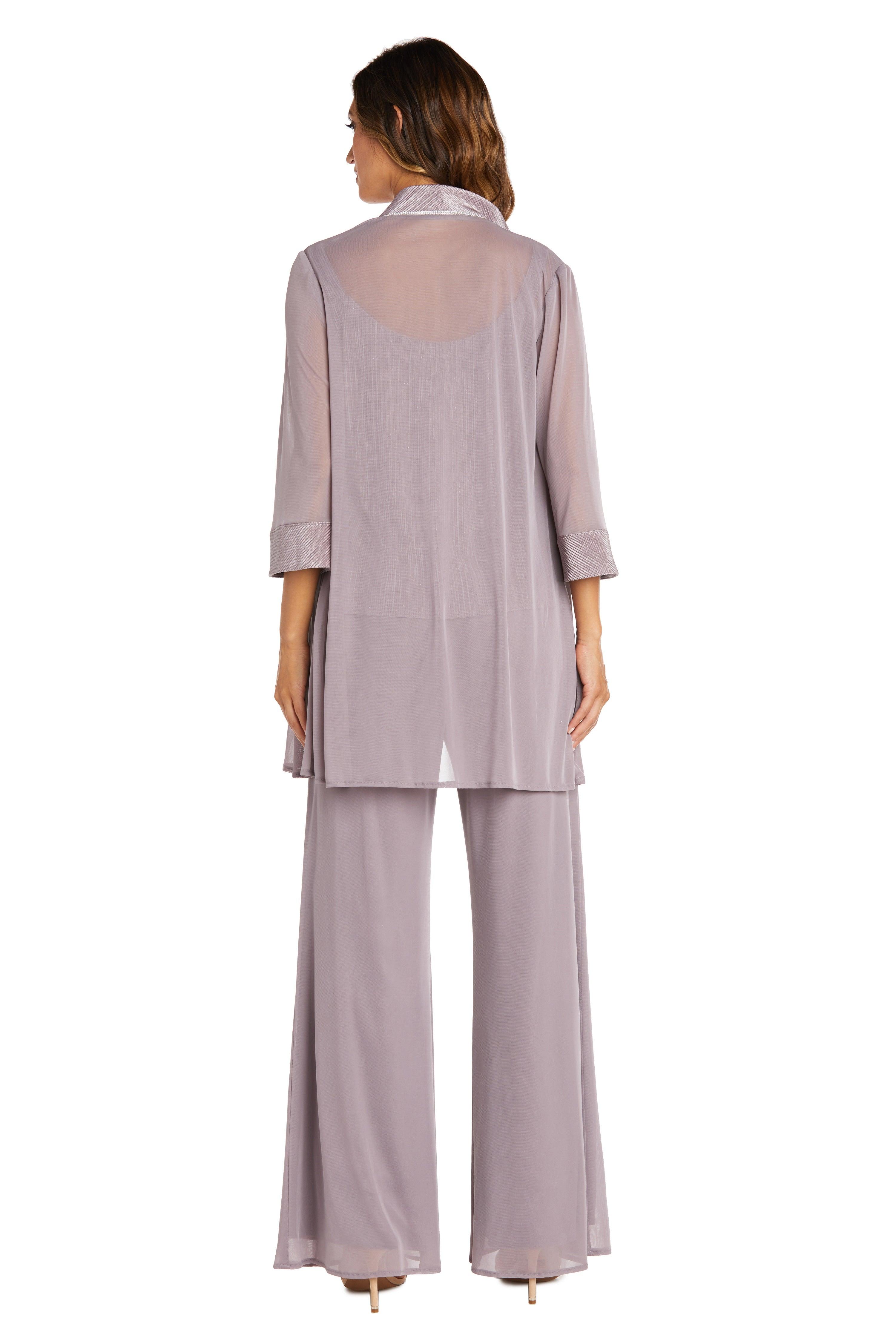 R&M Richards 9084 Long Jacket Pant Suit