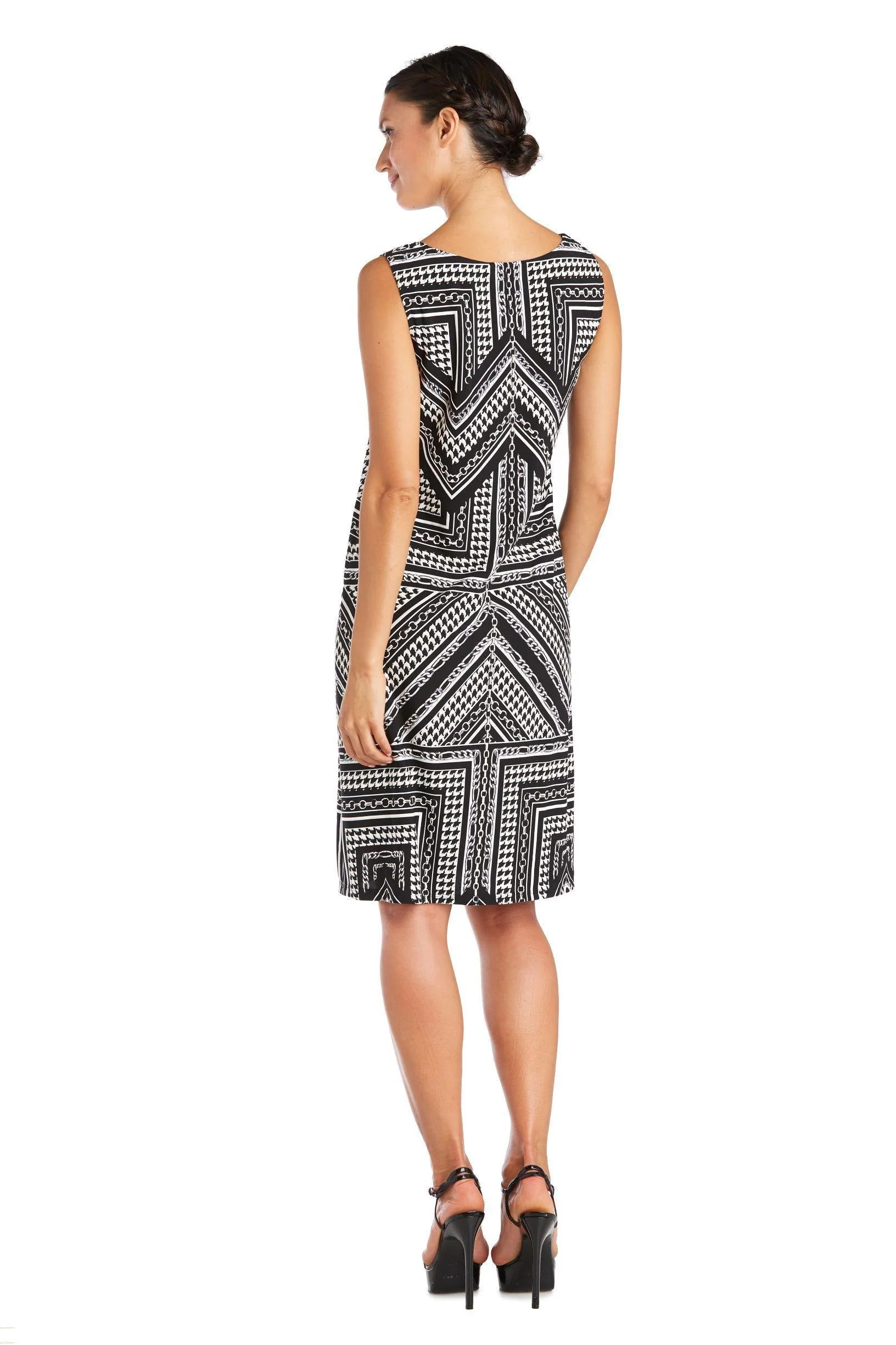 R&M Richards 7587 Short Mother Of The Bride Dress