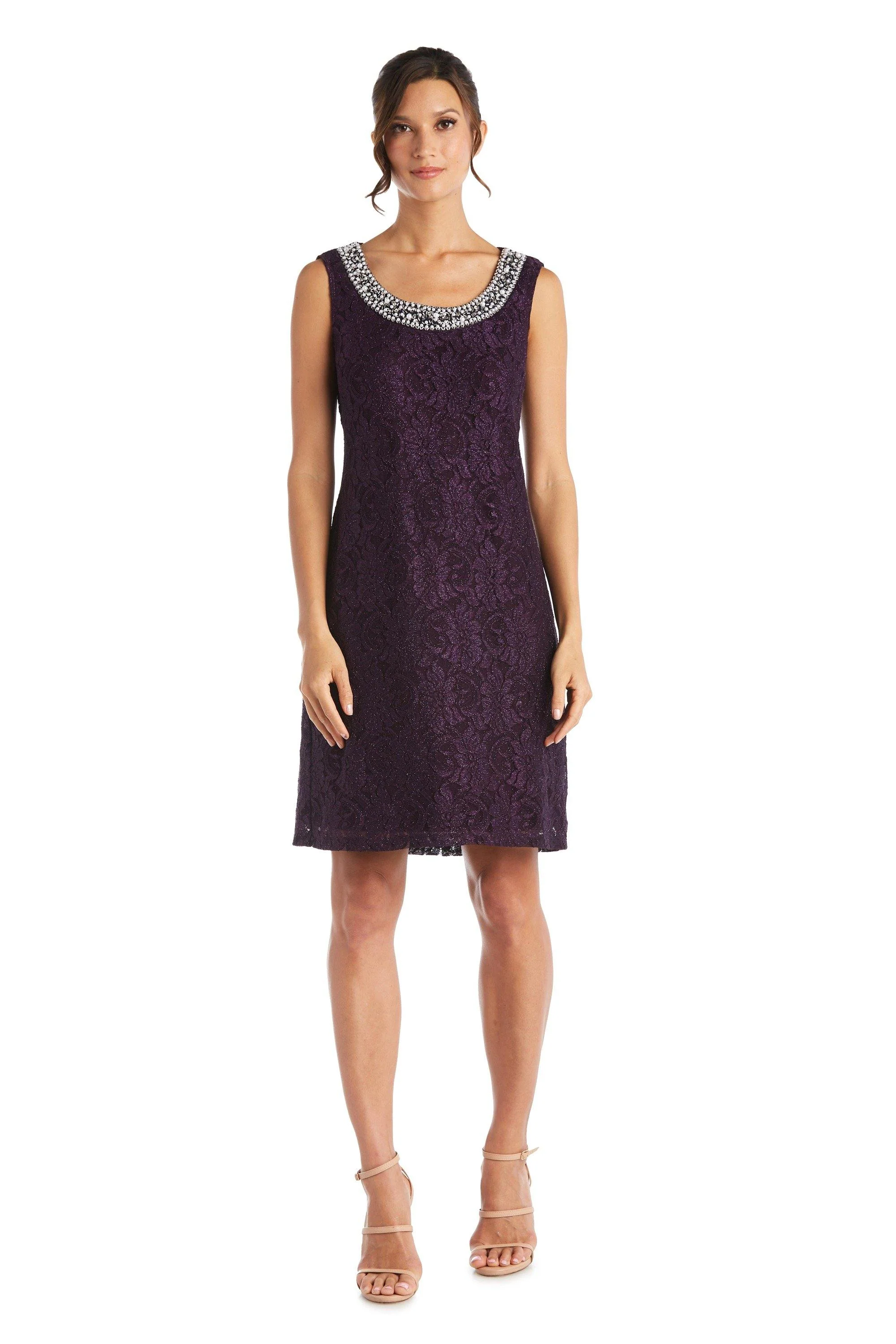 R&M Richards 2421 Chiffon Jacket Formal Dress