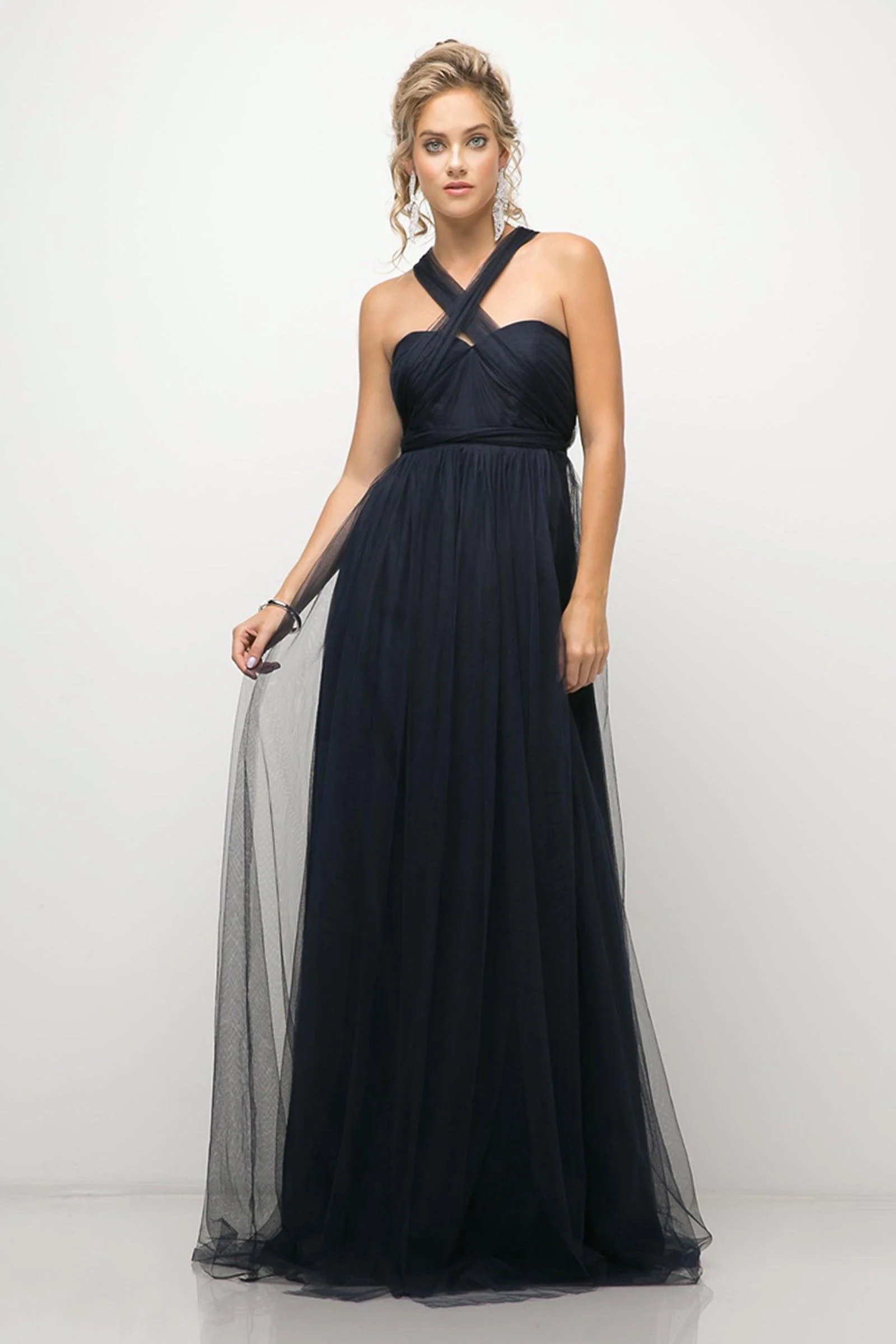 Cinderella Divine ET322 Long Sleeveless Formal Dress