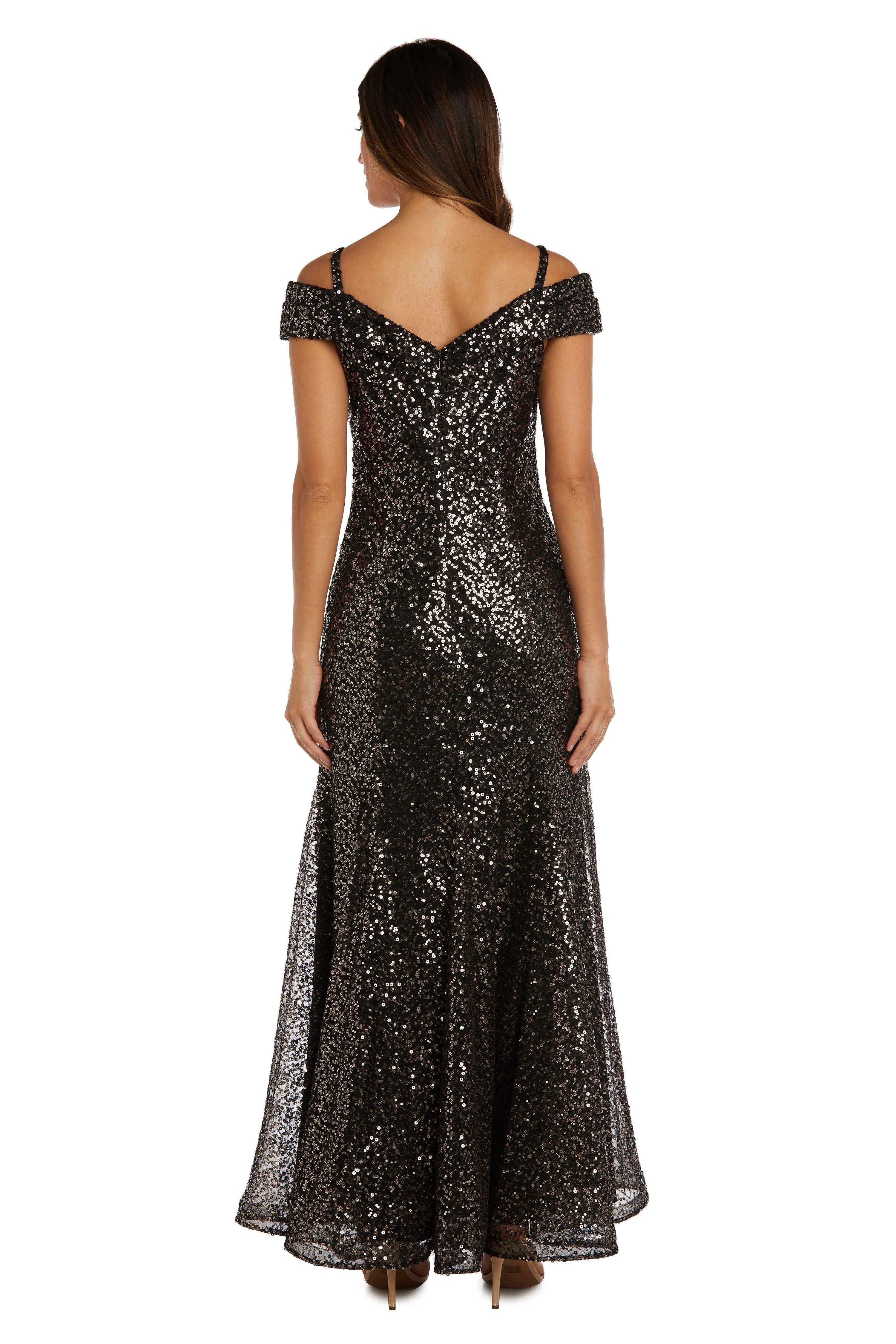 R&M Richards 2776P Long Formal Petite Dress