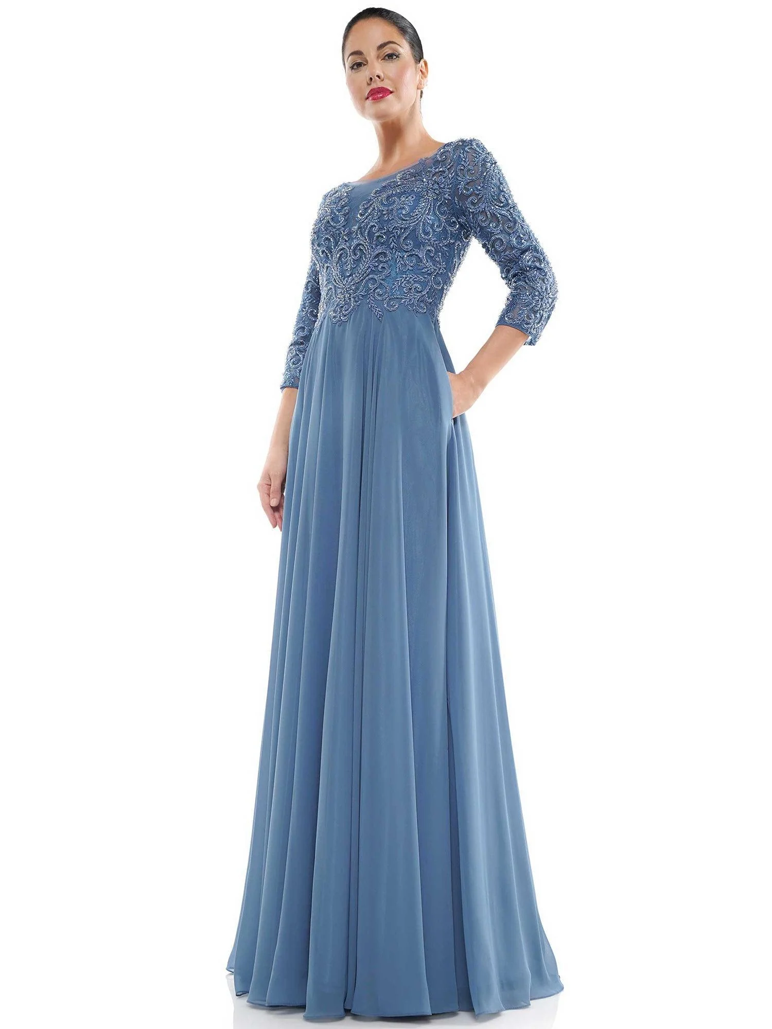 Marsoni Mother of the Bride A Line Long Dress Sale 1052