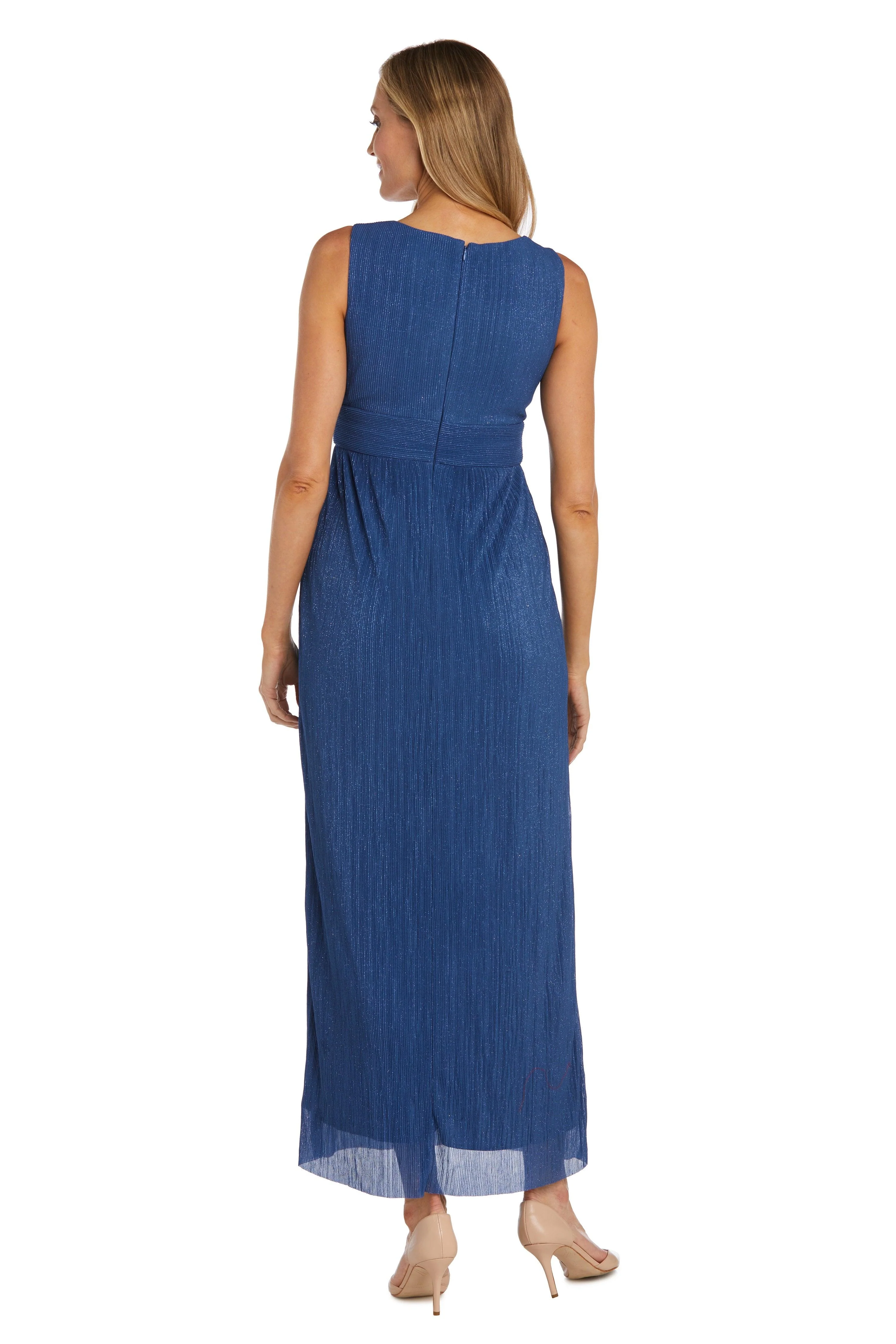 R&M Richards 2475P Long Formal Petite Jacket Dress