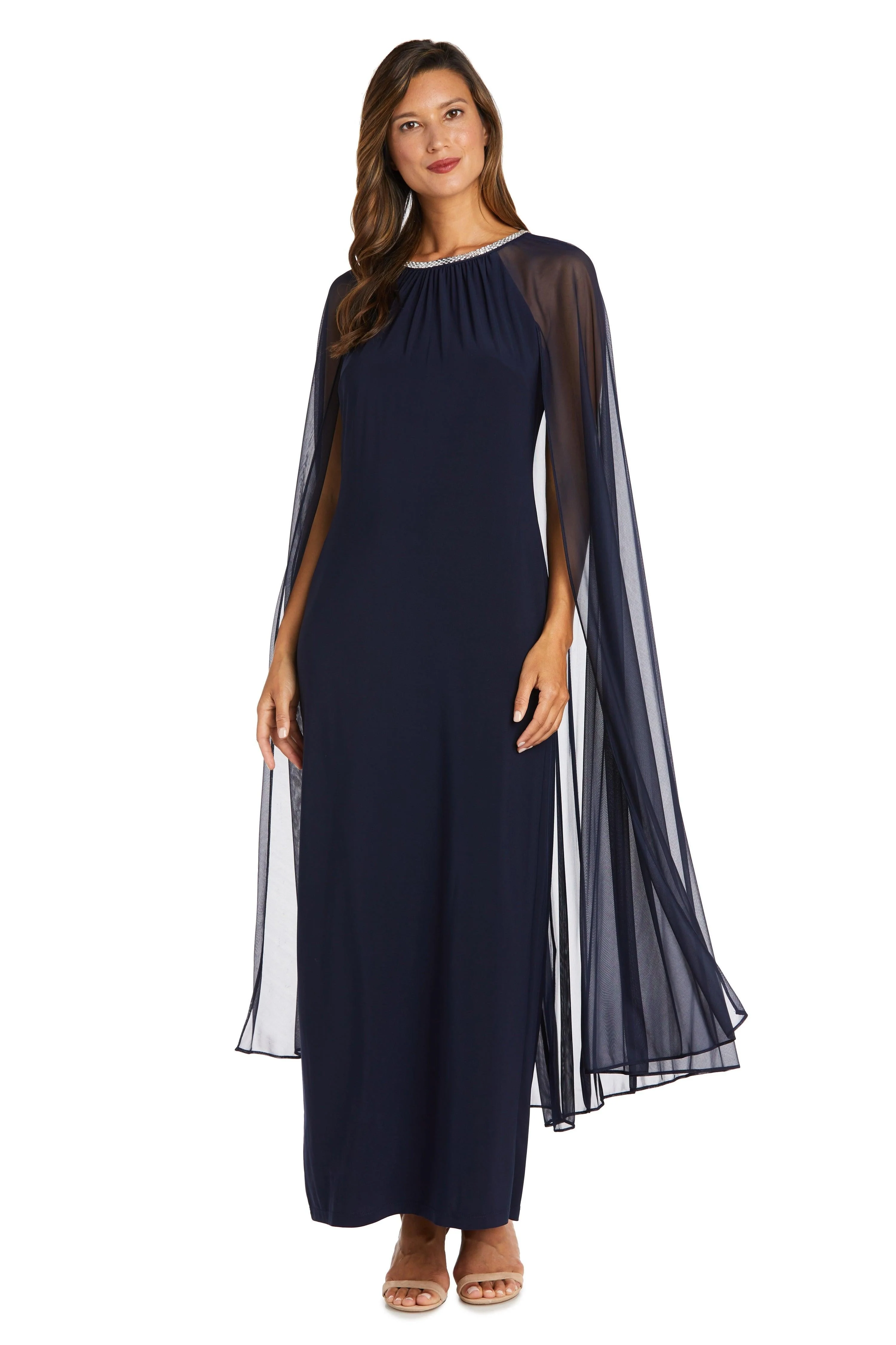 R&M Richards 2487 Long Mother Of The Bride Dress