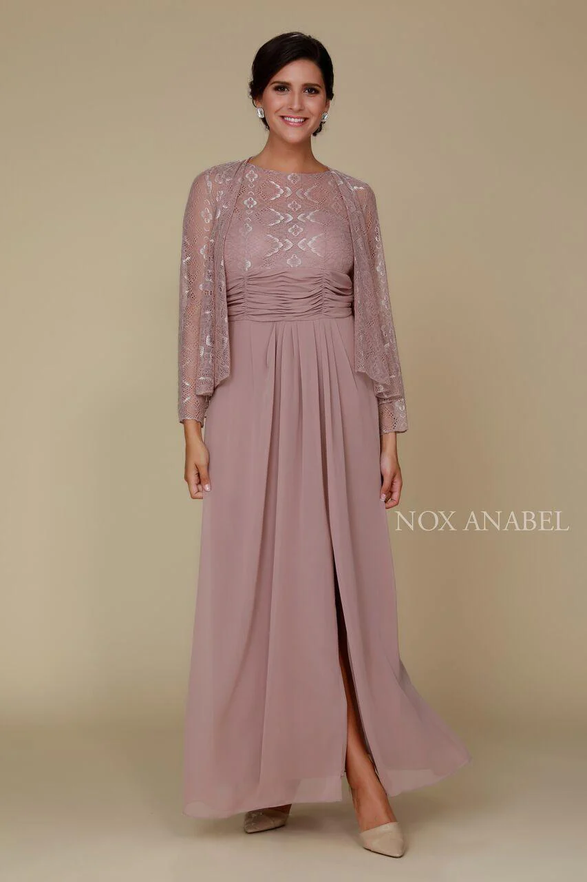 Long Mother of the Bride Formal Dress with Jacket Sale