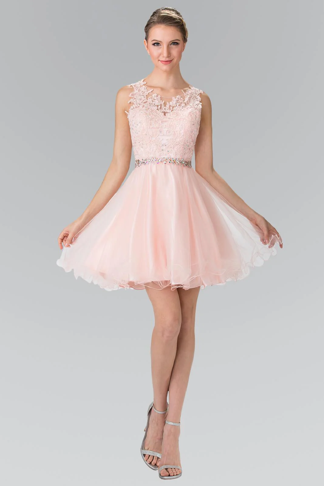 Sleeveless Prom Short Dress Homecoming