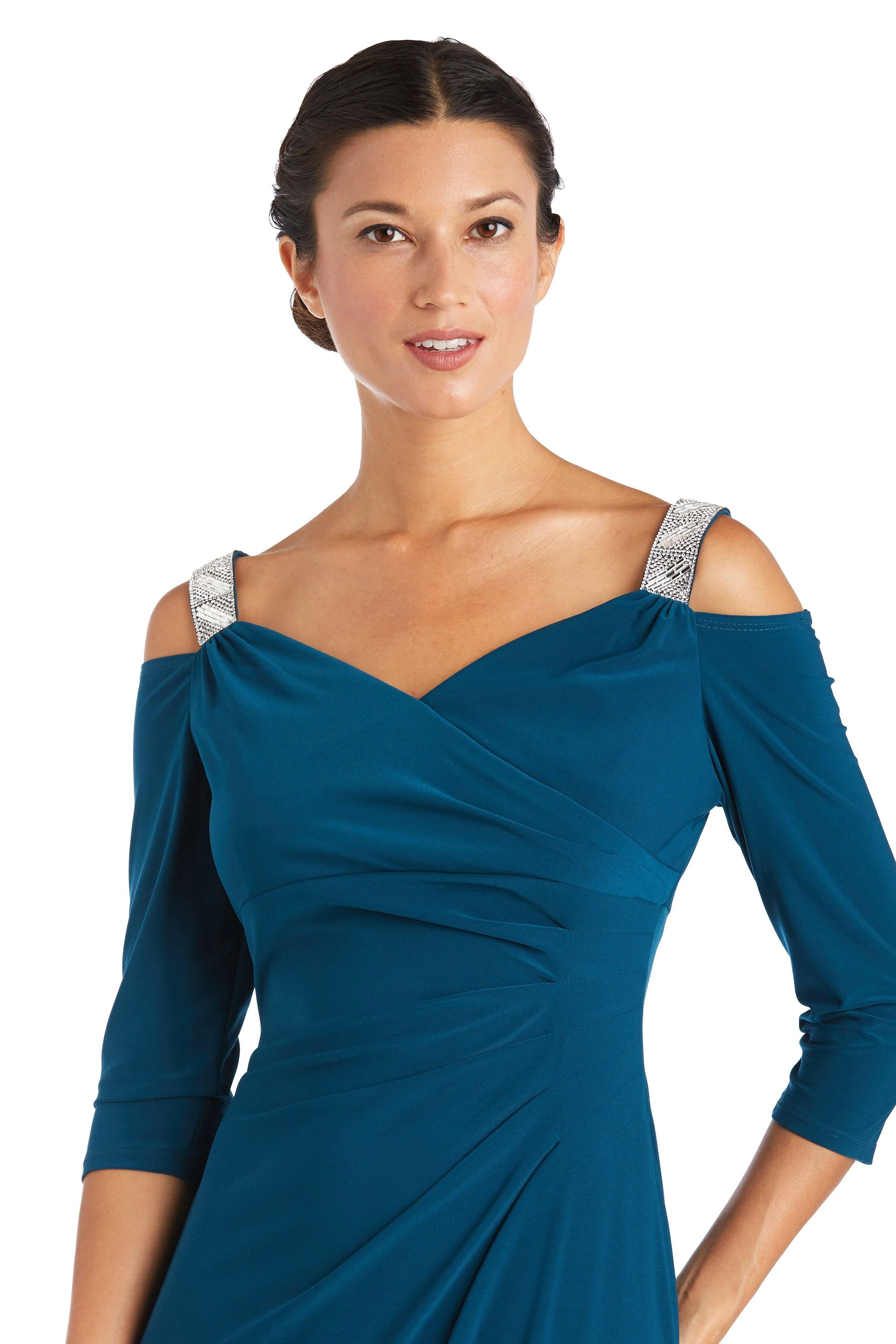R&M Richards 5659 Long Formal Mother Of The Bride Dress
