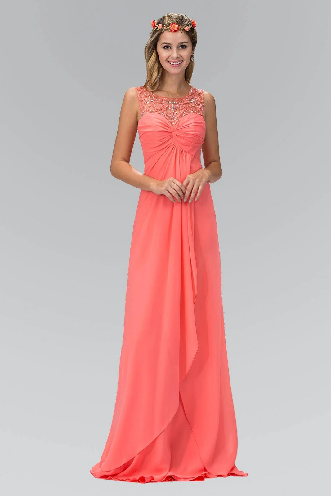 Empire Line Prom Long Dress