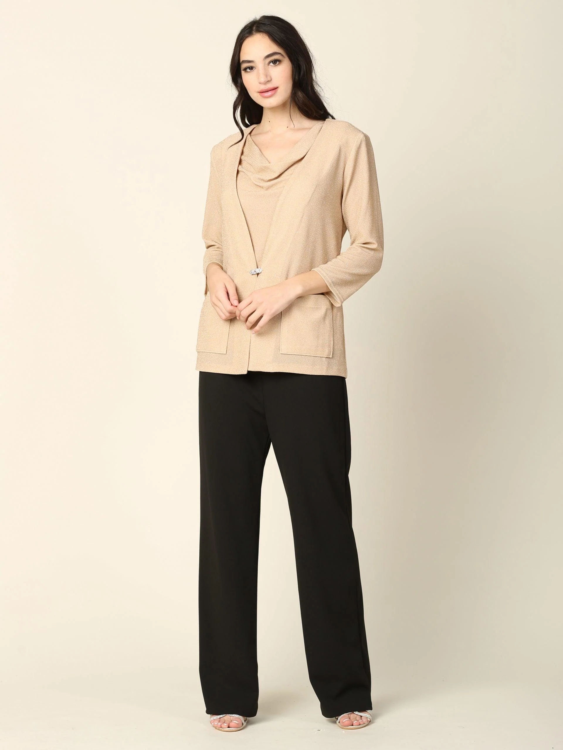Mother of the Bride Formal Jacket Pant Suit