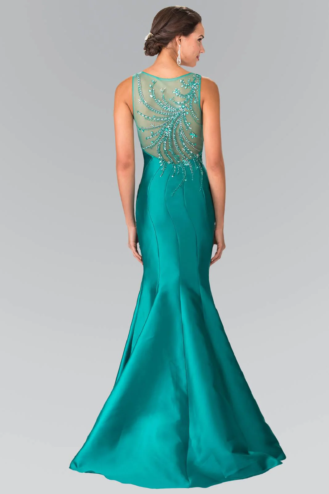 Prom Long Formal Sleeveless Mermaid Evening Dress